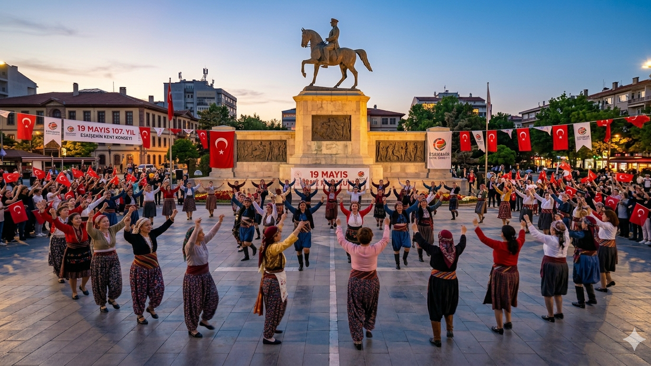 107 Kadın 19 Mayıs'ın 107. Yılında Eskişehir'de Buluşuyor