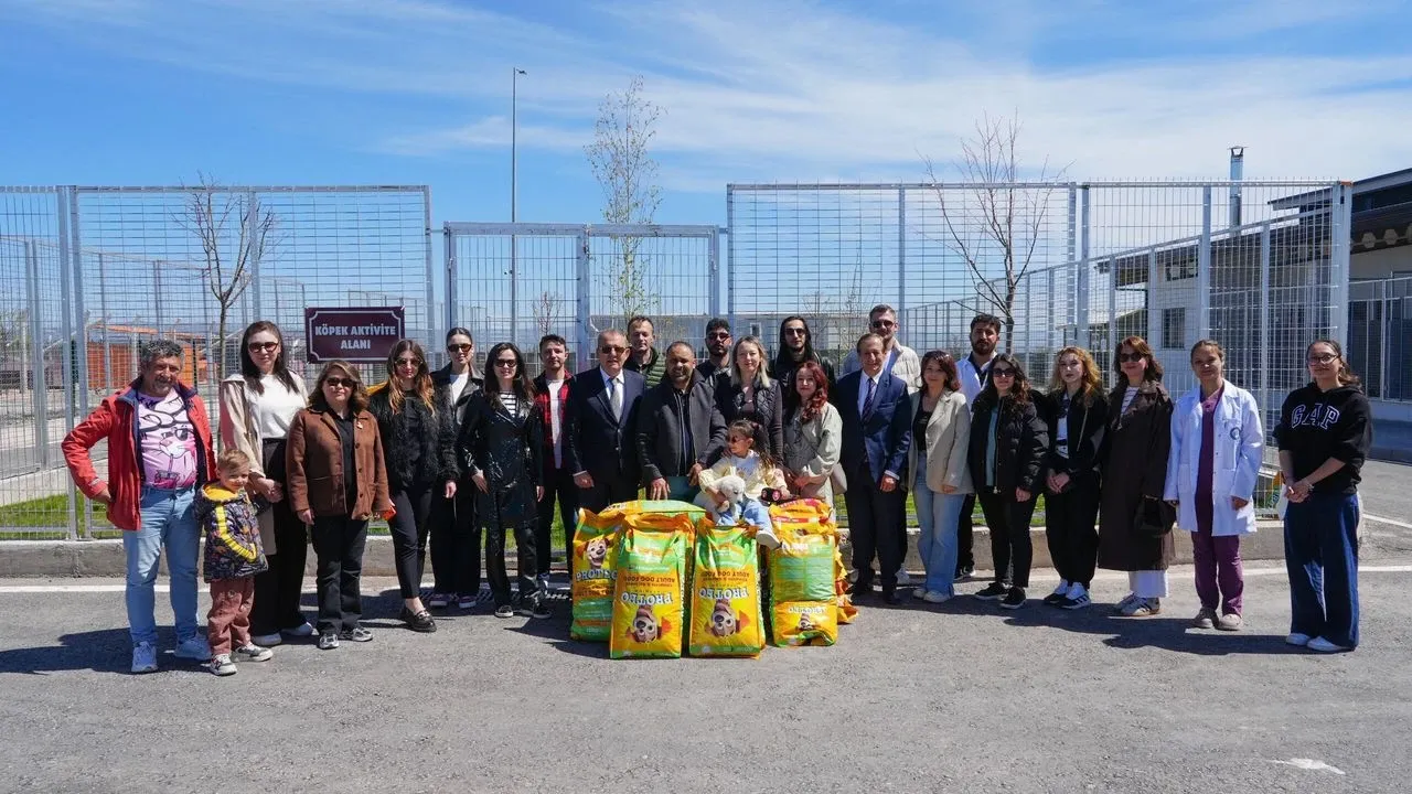 Medya 26 Grup'tan Büyükşehir Hayvan Bakımevi’ne Anlamlı Ziyaret