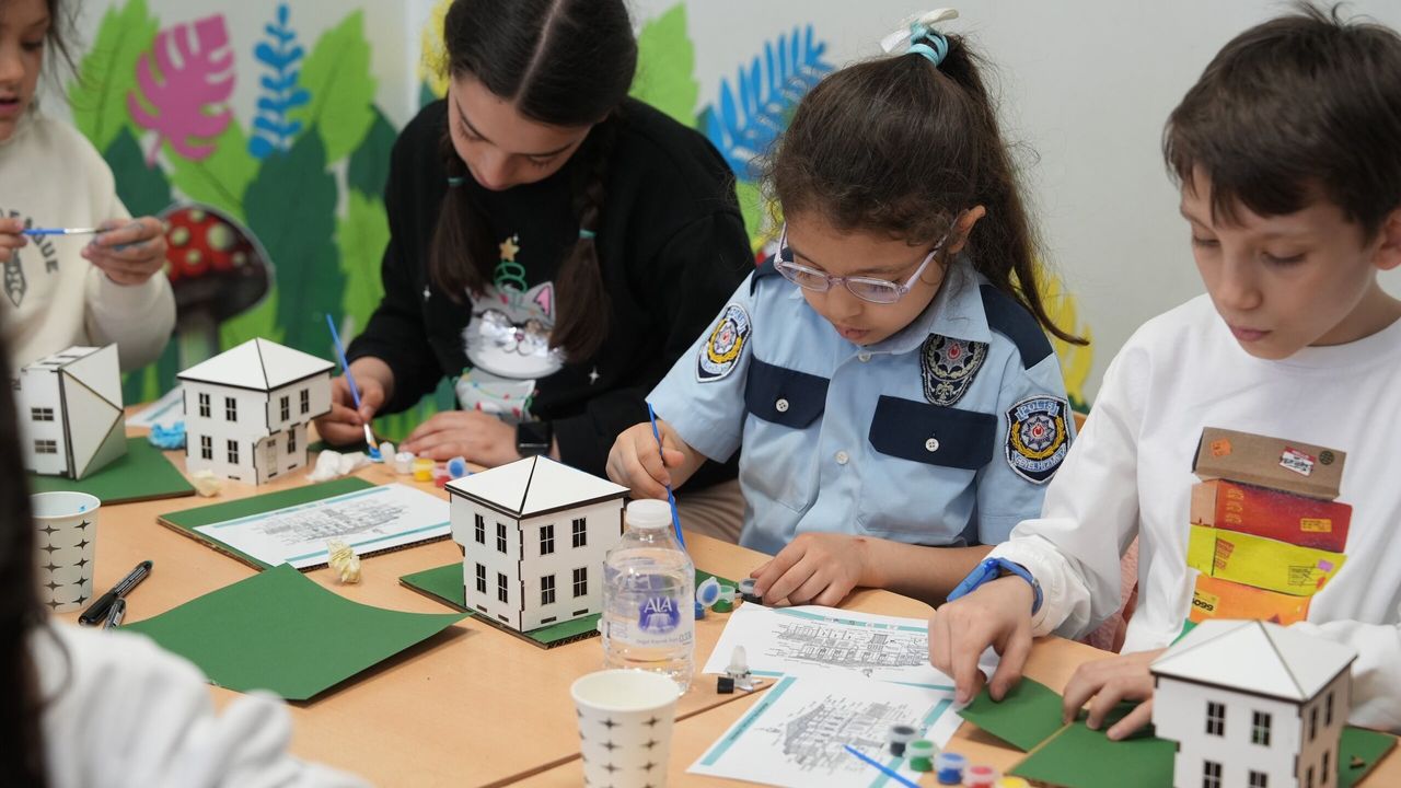 Çocuklar Odunpazarı’nın Mimari Mirasını Tasarımla Keşfetti