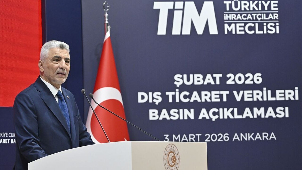 Ticaret Bakanı Ömer Bolat, şubat ayı dış ticaret verilerini açıkladı: (2)