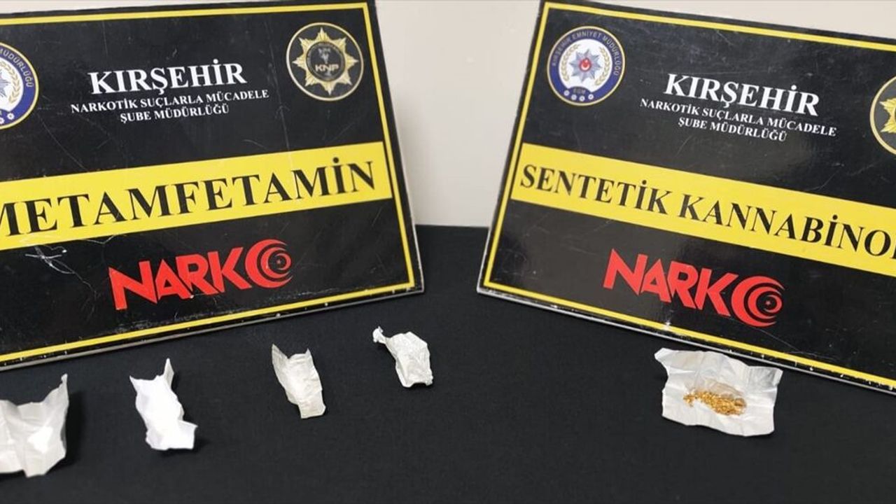 Kırşehir'de uyuşturucu operasyonunda 9 şüpheli yakalandı