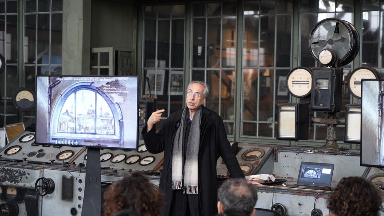 Sergei Tchoban'ın 'Zaman Katmanları Arasında' sergisi açıldı