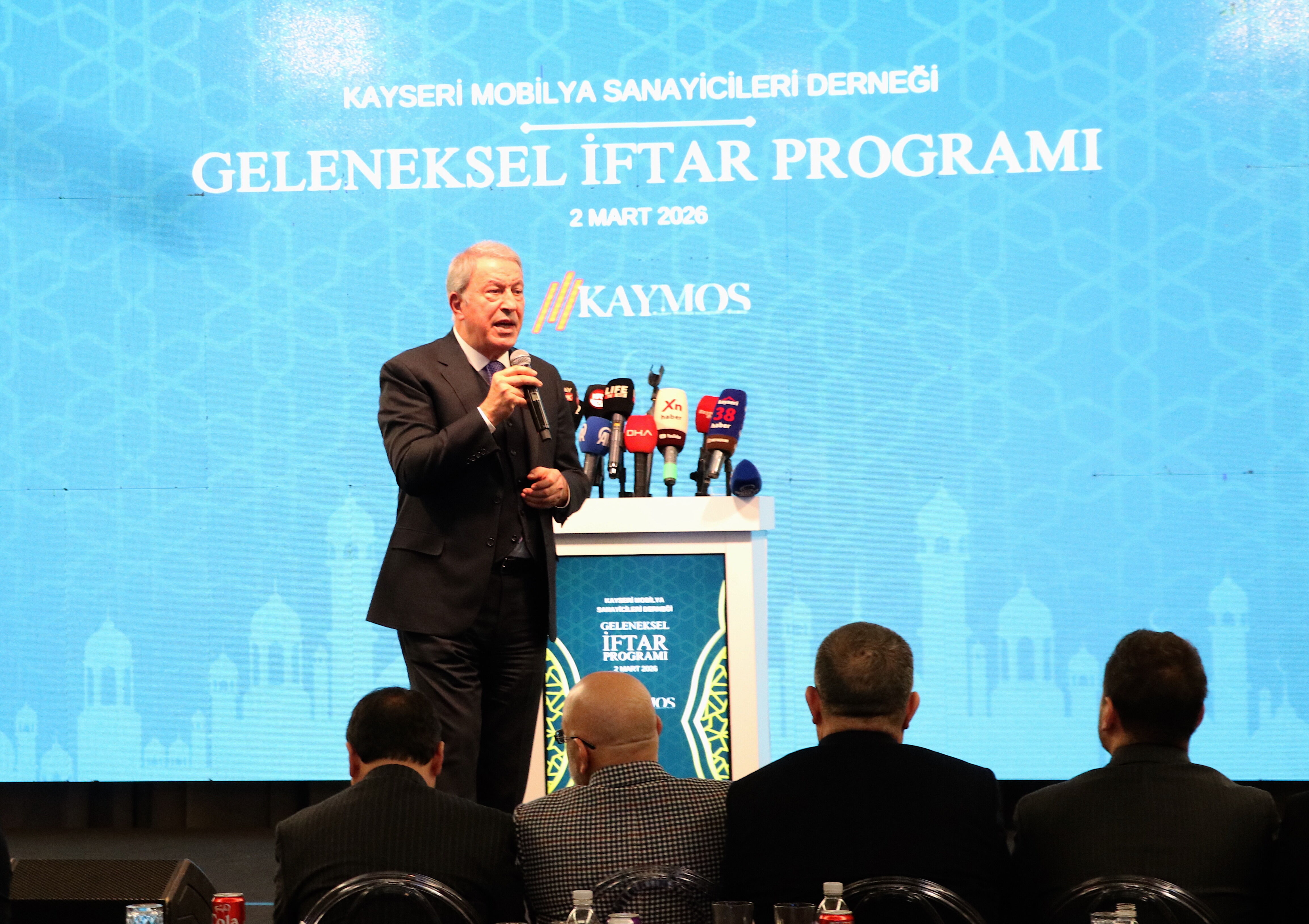 TBMM Milli Savunma Komisyonu Başkanı Akar, Kayseri'de iftar programında konuştu: