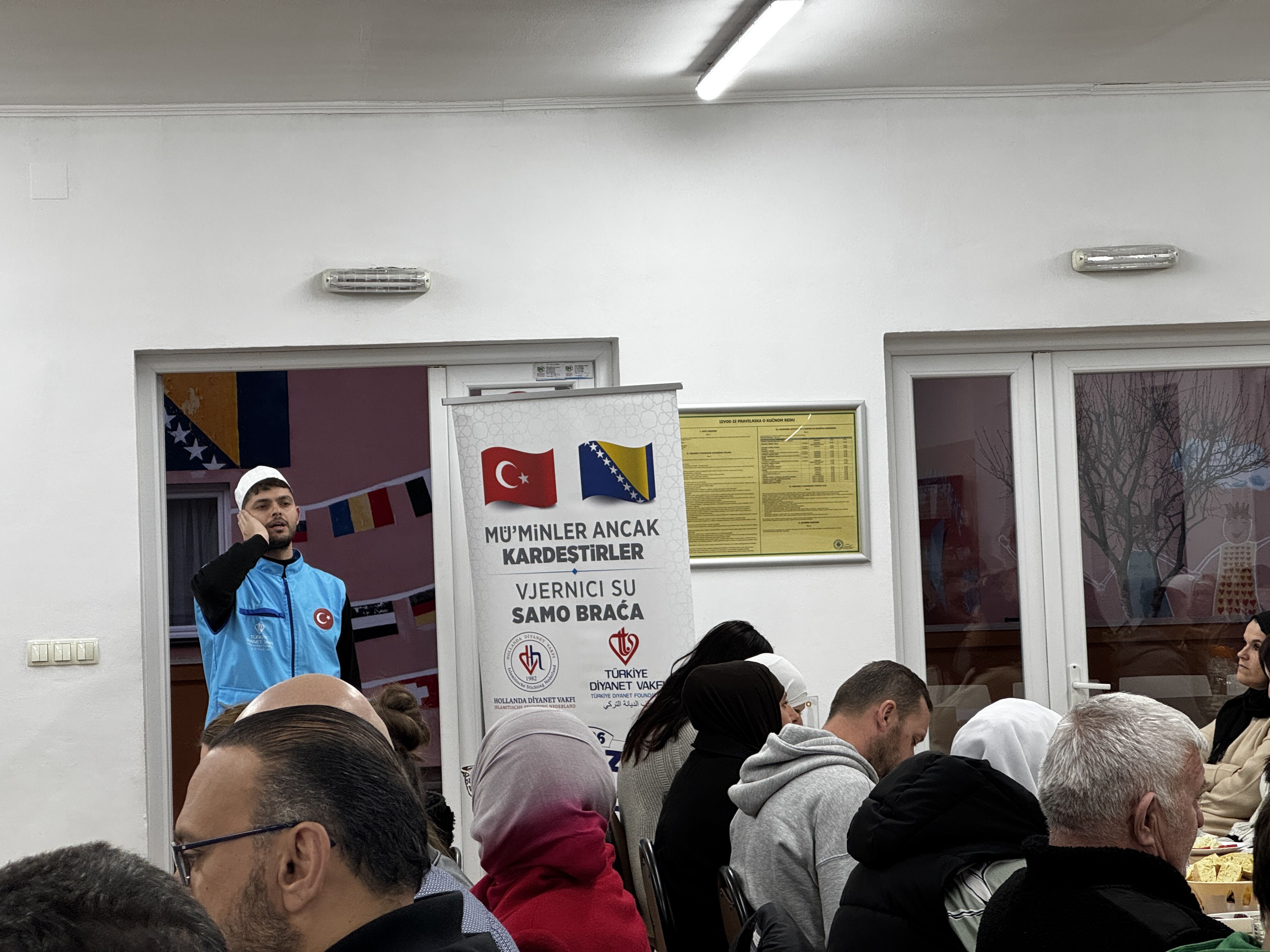 Türkiye Diyanet Vakfı, Srebrenitsa'da iftar programı düzenledi