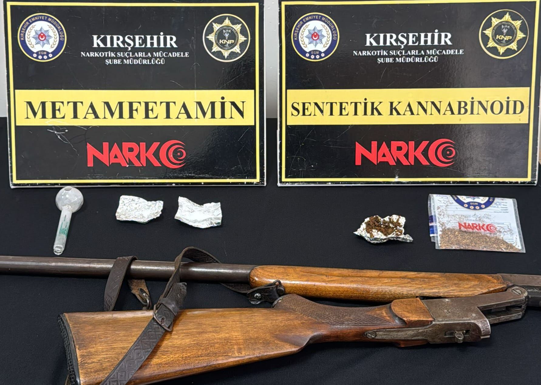 Kırşehir'de uyuşturucu operasyonunda yakalanan 9 zanlıdan biri tutuklandı