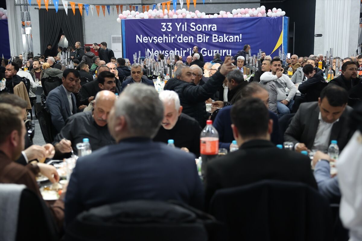 Adalet Bakanı Gürlek, Nevşehir'de 'Vefa iftarı' programına katıldı: