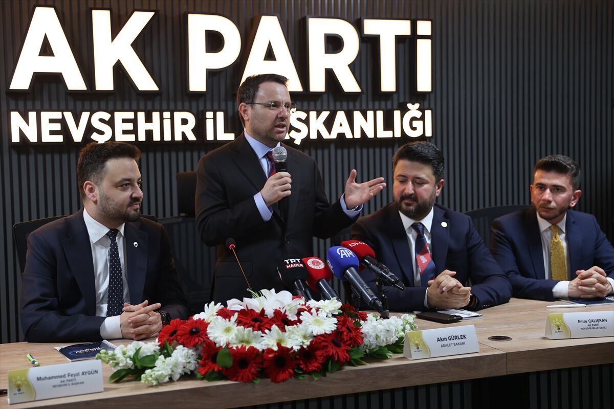 Adalet Bakanı Gürlek, Nevşehir'de konuştu: