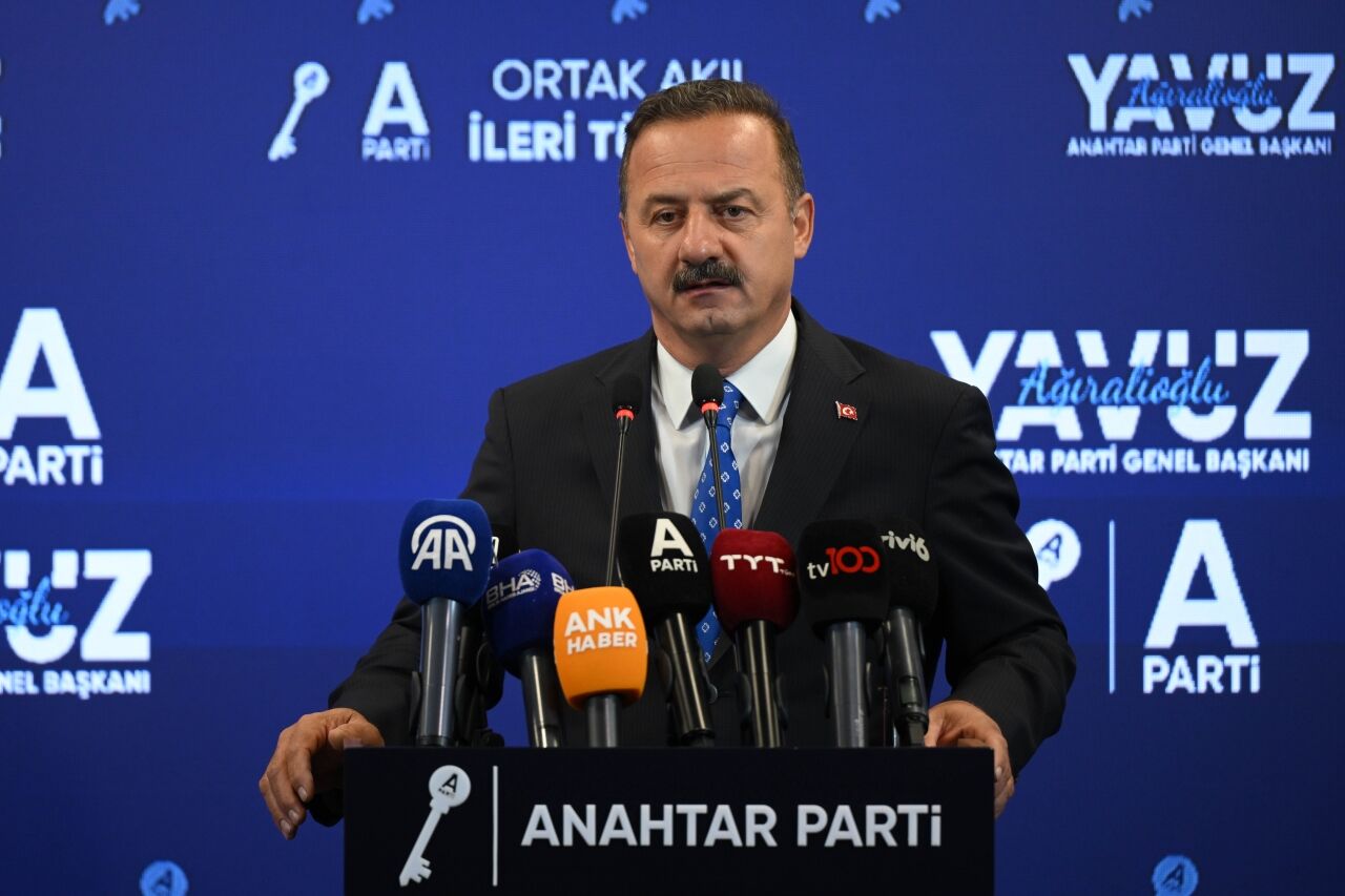 Anahtar Parti Genel Başkanı Ağıralioğlu, basın toplantısı düzenledi: