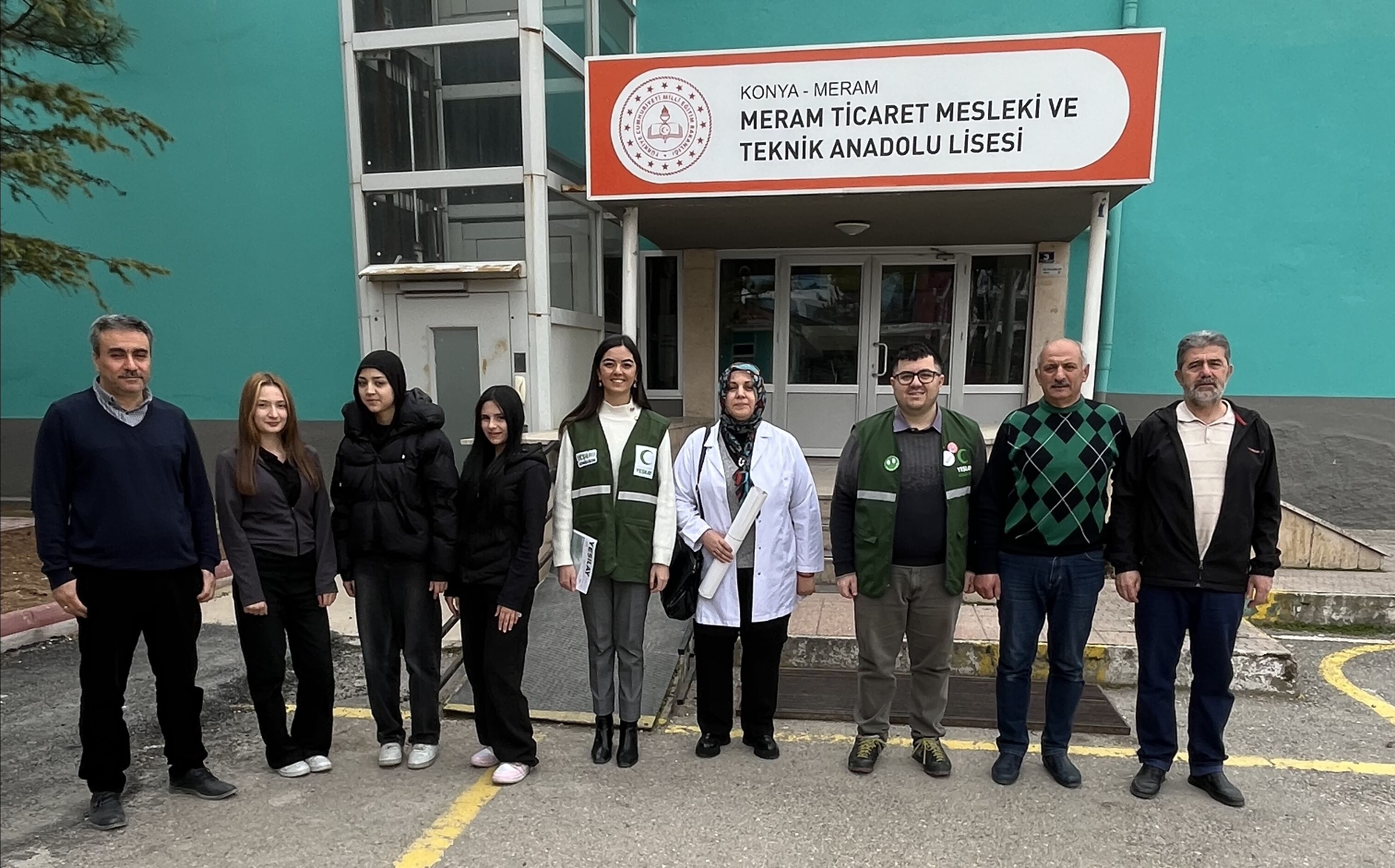 Yeşilay Konya Şube Başkanı Küçükbezirci'den lise kulüplerine ziyaret