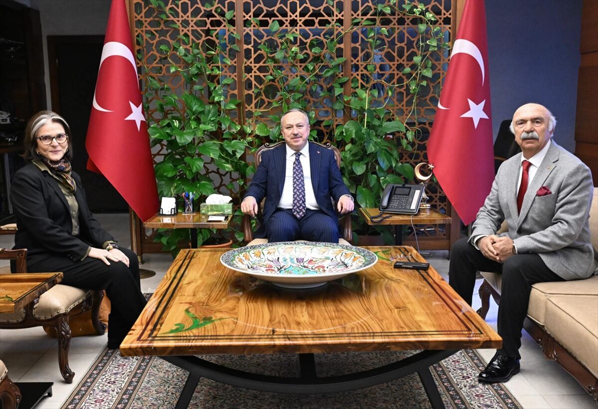 Brezilya'nın Ankara Büyükelçisi Neves, Nevşehir'de ziyaretlerde bulundu