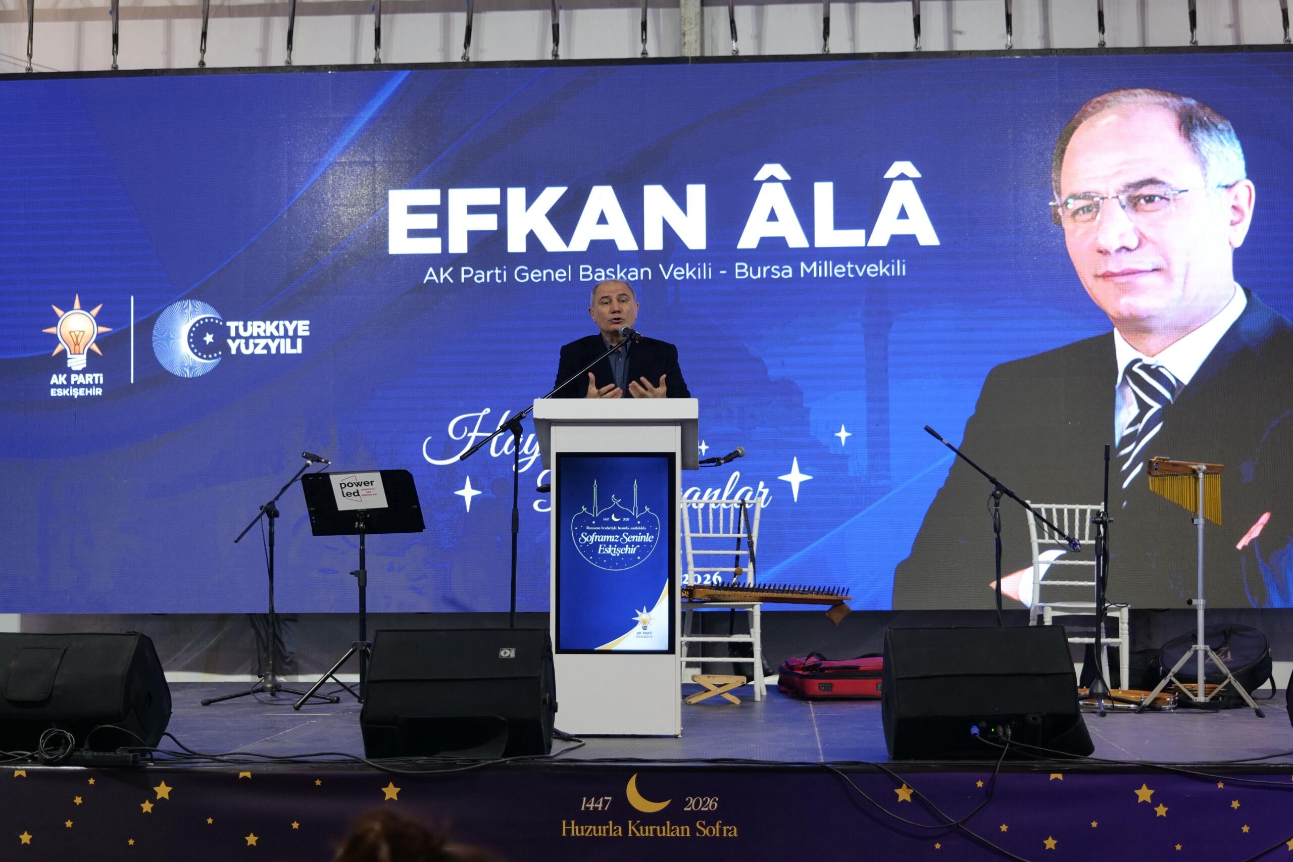 AK Parti Eskişehir İl Başkanlığınca kurulan iftar çadırı sayısı 3'e çıkarıldı