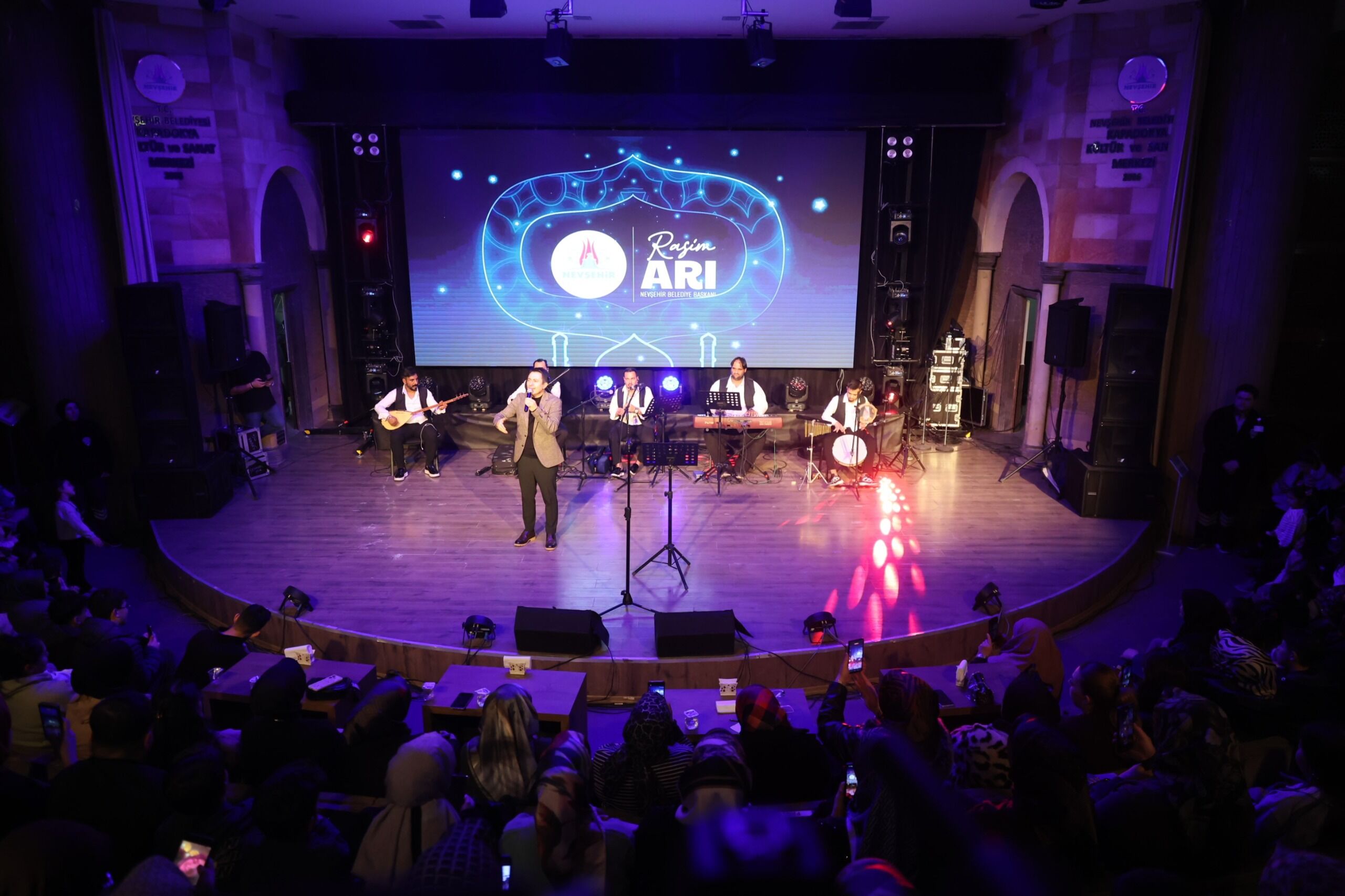 Nevşehir'de ramazan ayı etkinlikleri konserle devam etti
