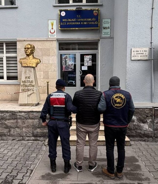Kayseri'de hakkında 15 yıl 6 ay hapis cezası bulunan firari yakalandı