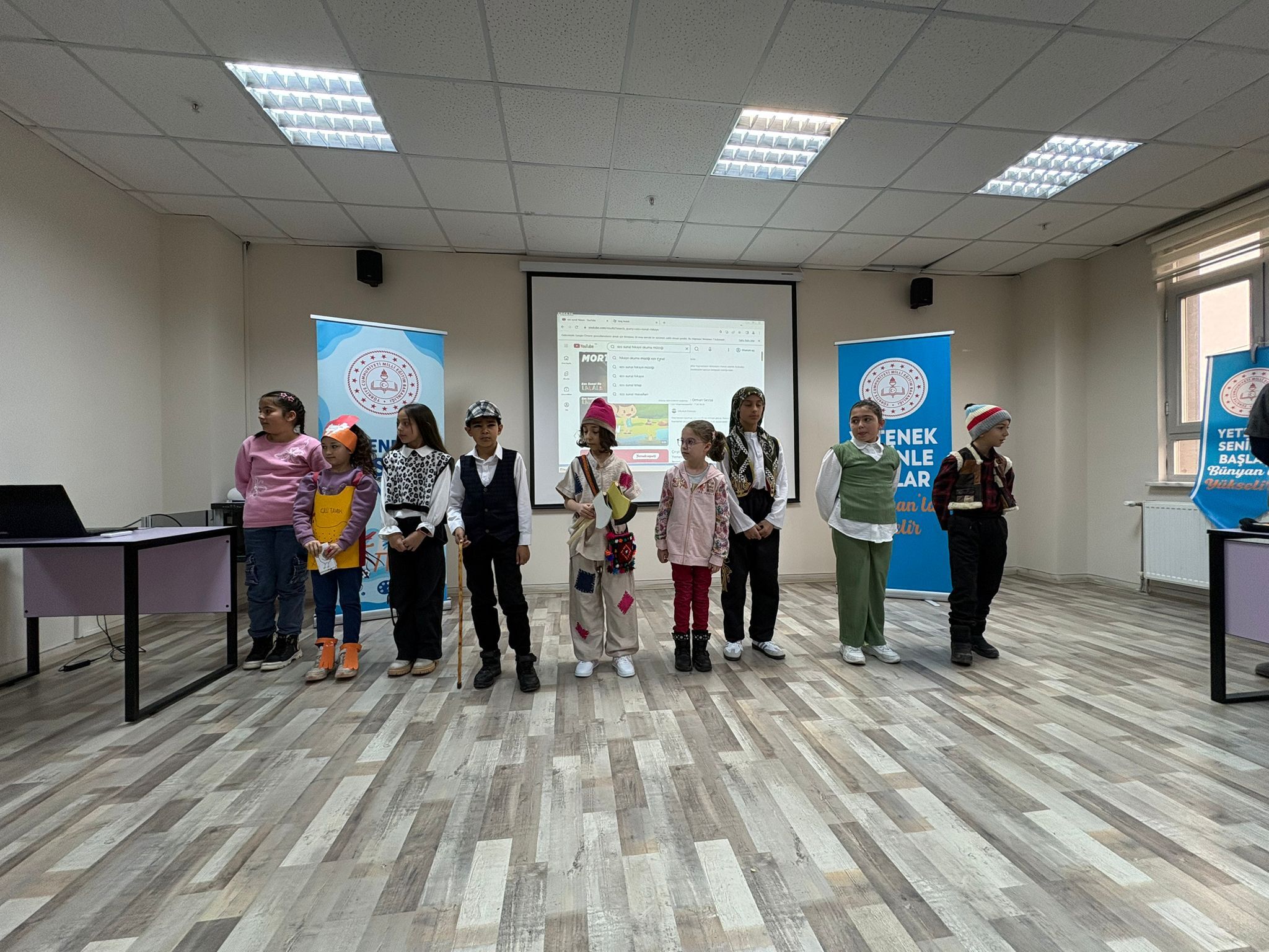 Bünyan'da 'Bir Varmış Bir Yokmuş Masal Anlatma Yarışması' düzenlendi