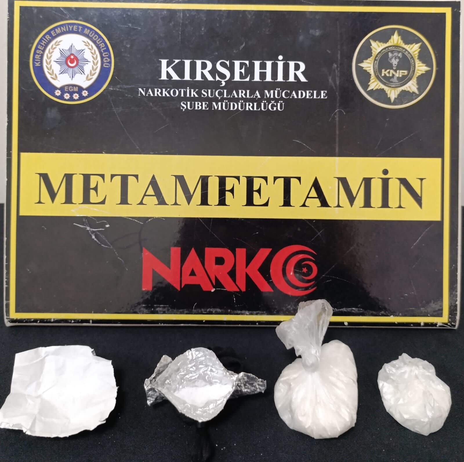 Kırşehir'de uyuşturucu operasyonunda yakalanan 3 zanlı tutuklandı