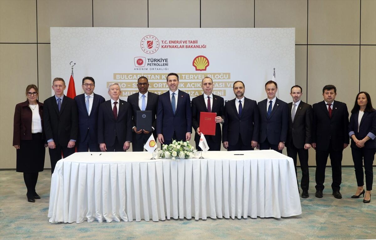 TPAO ve Shell, Bulgaristan'ın Khan Tervel Sahasındaki arama çalışmaları için ortaklık anlaşması imzaladı