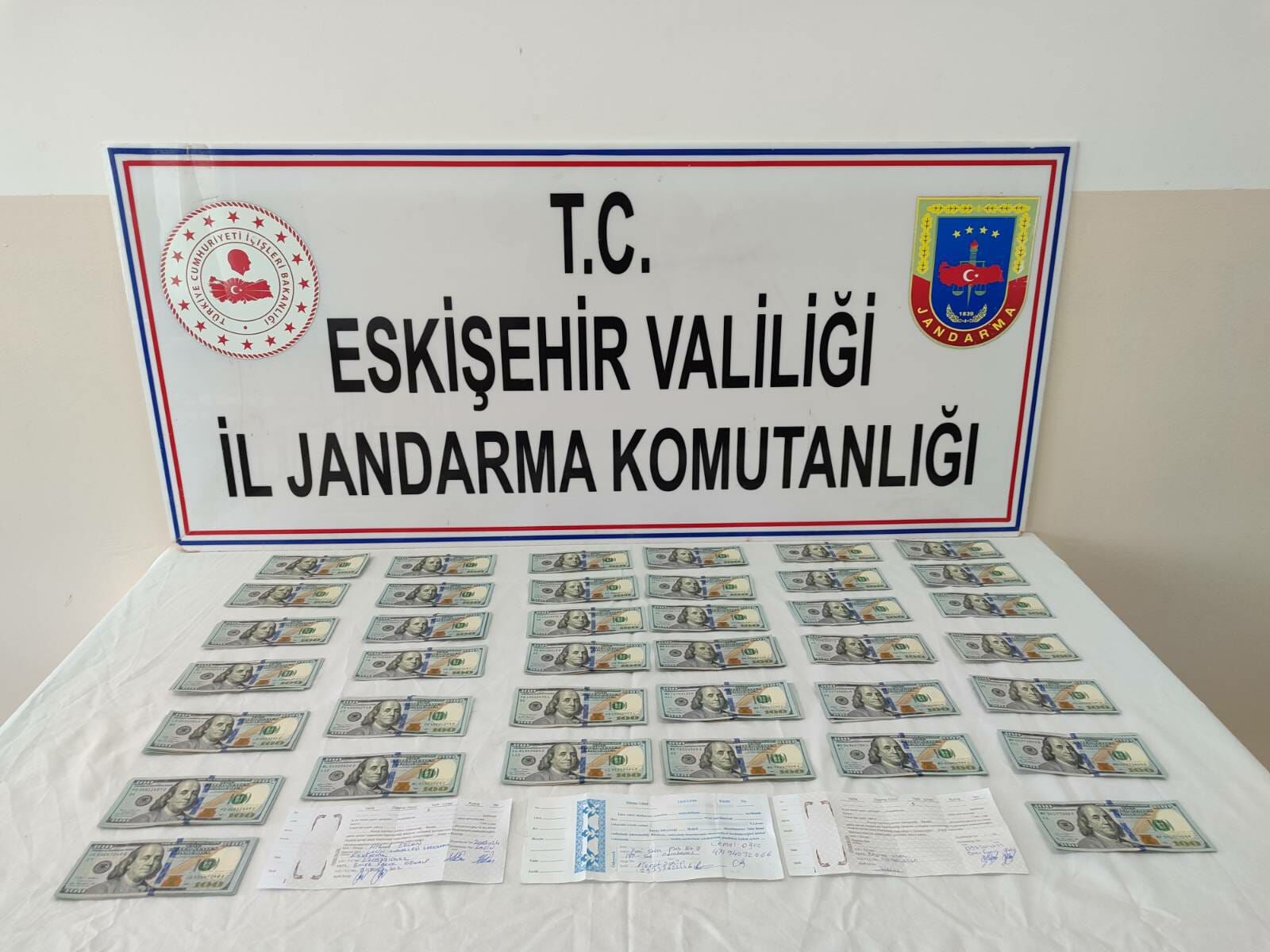 Eskişehir'de tefecilik operasyonunda bir şüpheli yakalandı