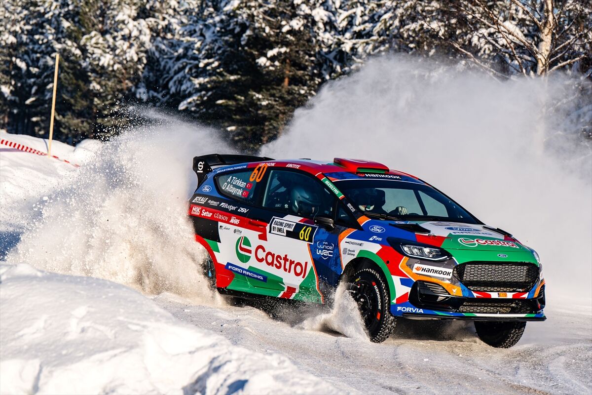 Castrol Ford Team Türkiye İsveç Rallisi'ni tamamladı