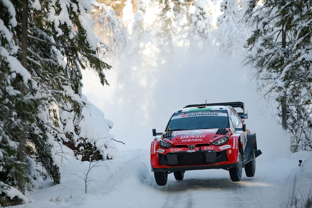 Toyota Gazoo Racing WRT İsveç Rallisi'nde ilk 4 sırayı aldı