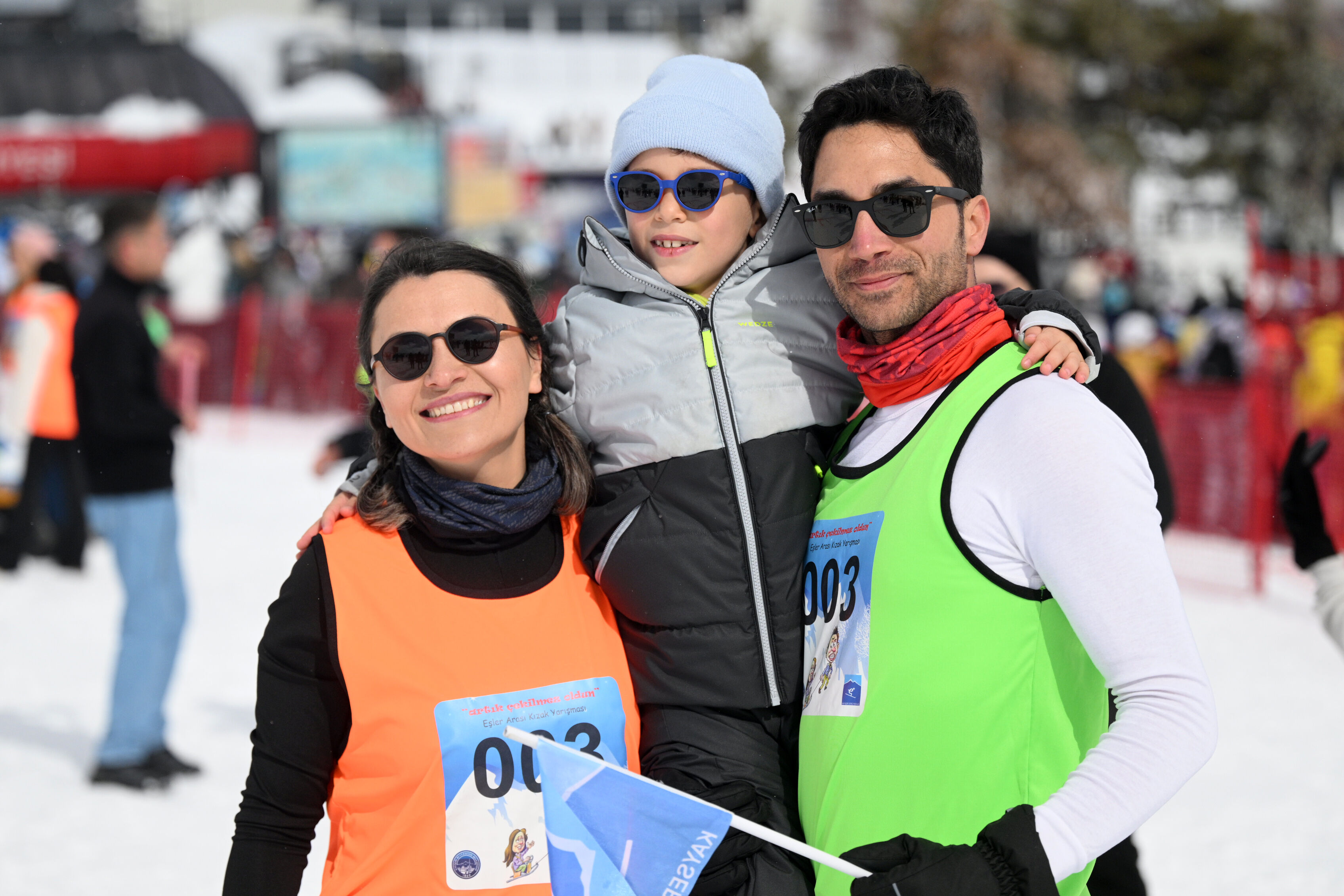 Erciyes'te 10. 'Artık çekilmez oldun' yarışması düzenlendi