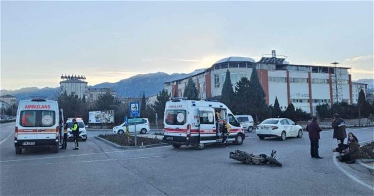 Konya'da trafik kazasında 3 kişi yaralandı