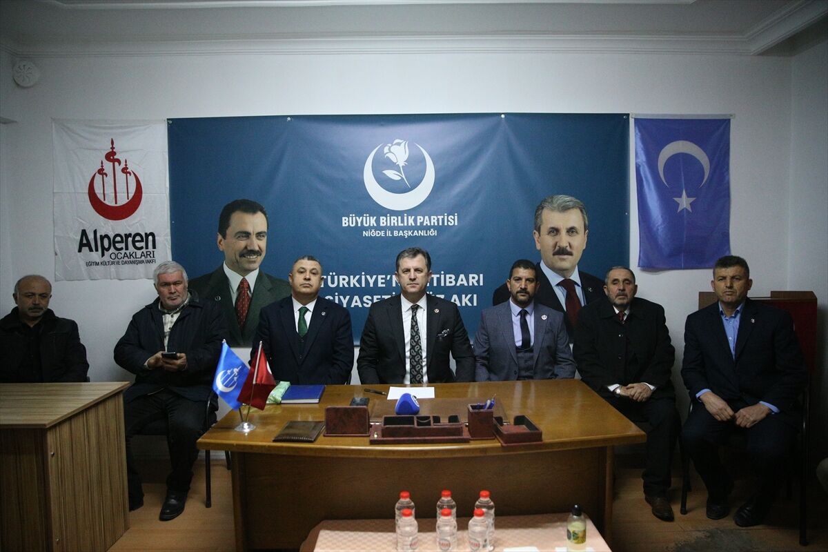 BBP Genel Başkan Yardımcısı Yörükçüoğlu, Niğde'de konuştu: