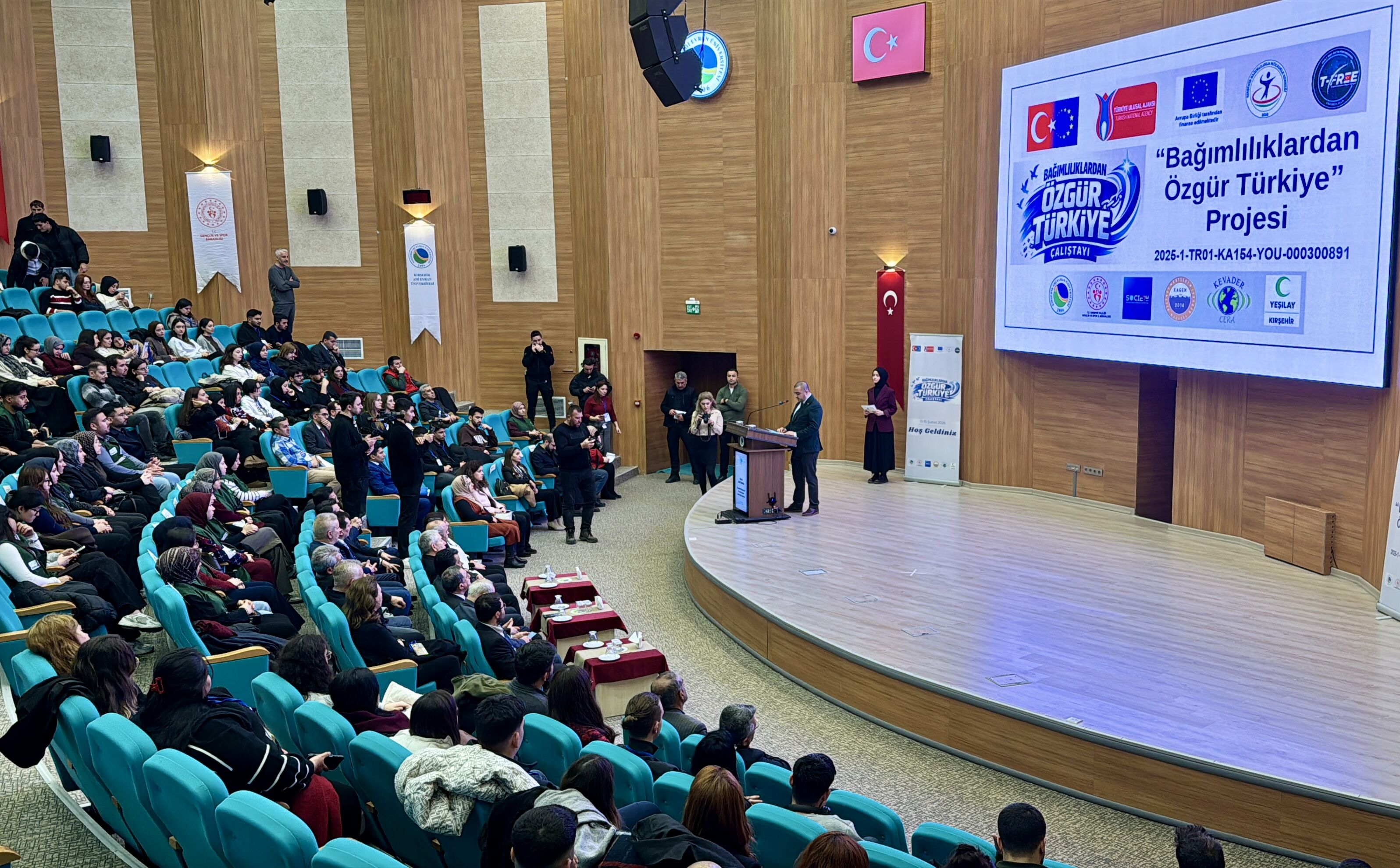 Kırşehir'de 'Bağımlılıklardan Özgür Türkiye Projesi' başlatıldı