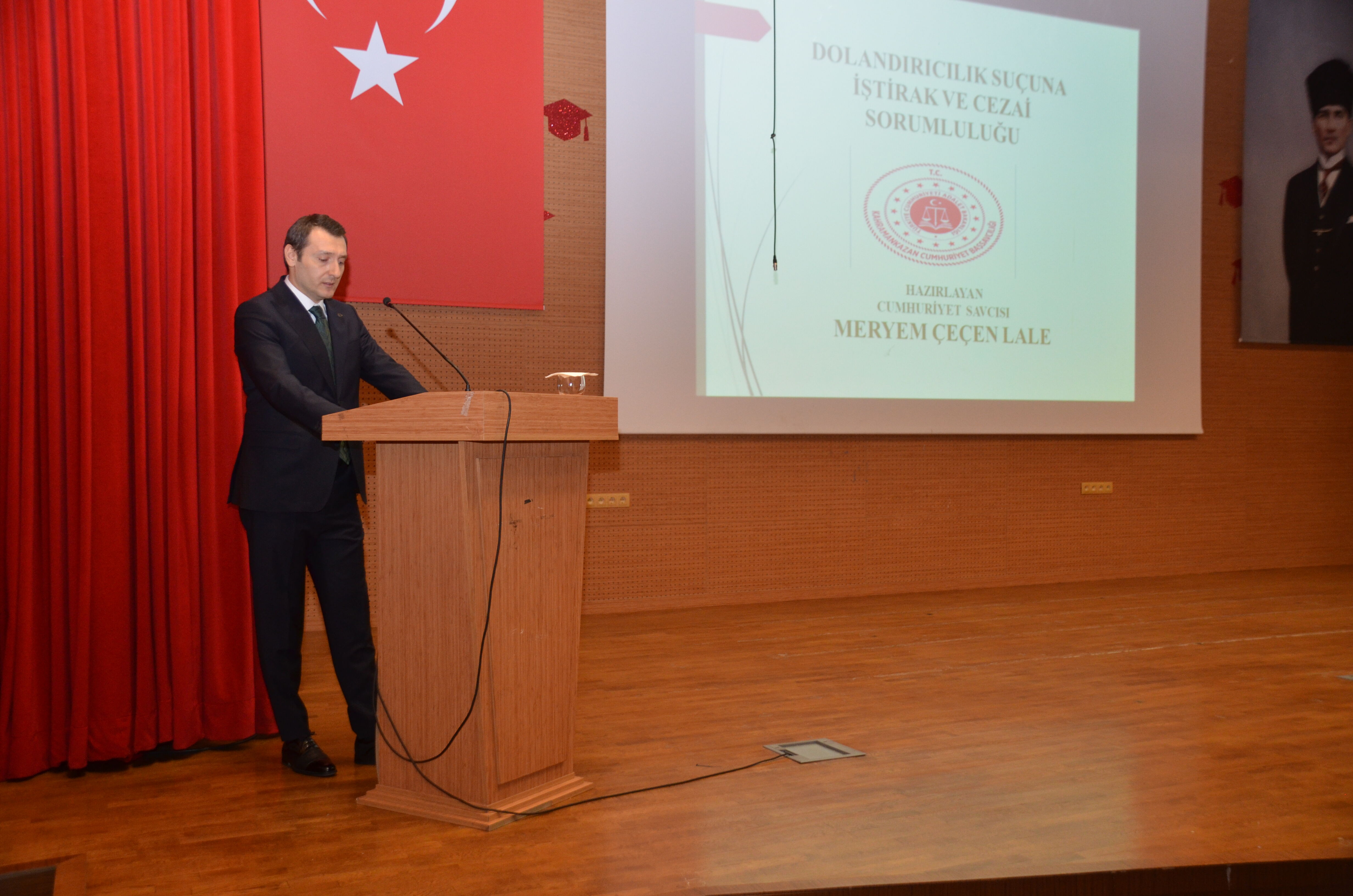 Kahramankazan'da 'siber dolandırıcılık' konusunda seminer düzenlendi