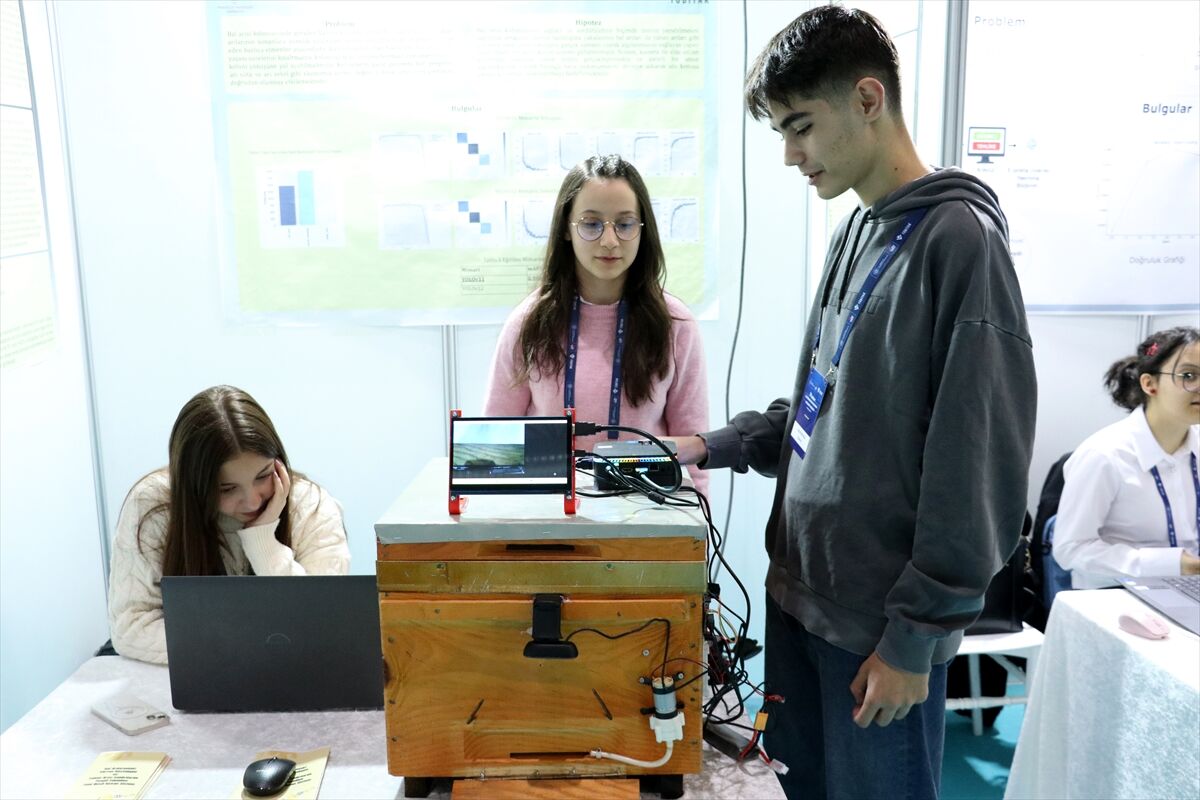 Lise öğrencileri, ballara gelen eşek arılarını engellemek için yapay zeka destekli kovan sistemi geliştirdi