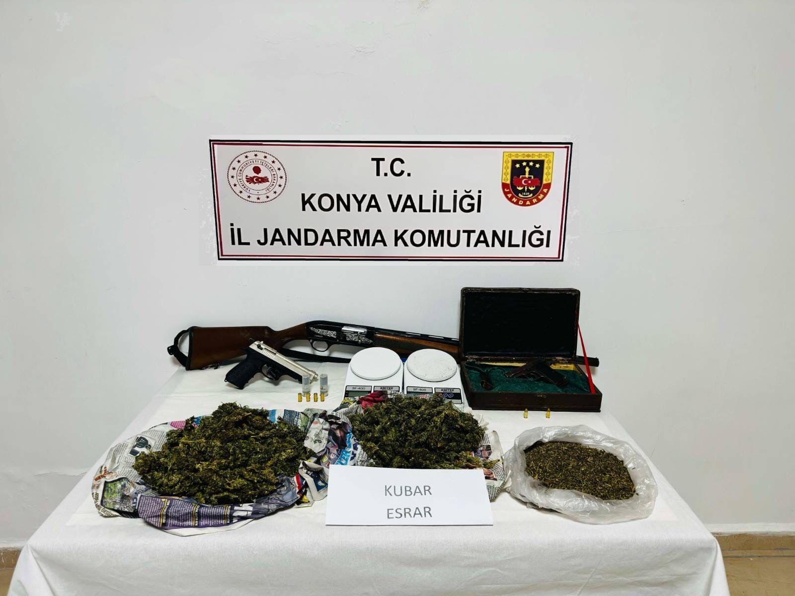 Konya'da uyuşturucu operasyonunda 1 şüpheli yakalandı