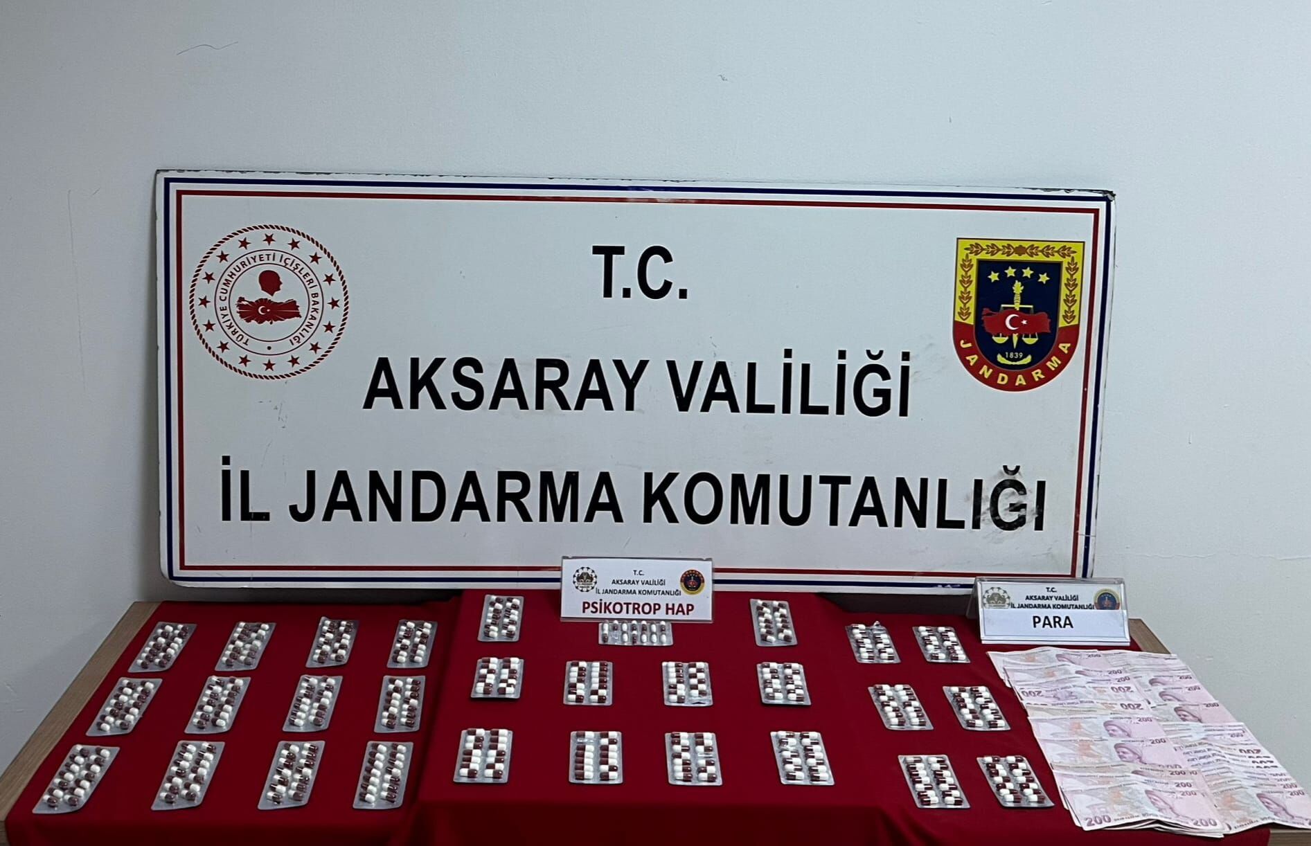 Aksaray'da uyuşturucu operasyonunda yakalanan 5 şüpheli tutuklandı