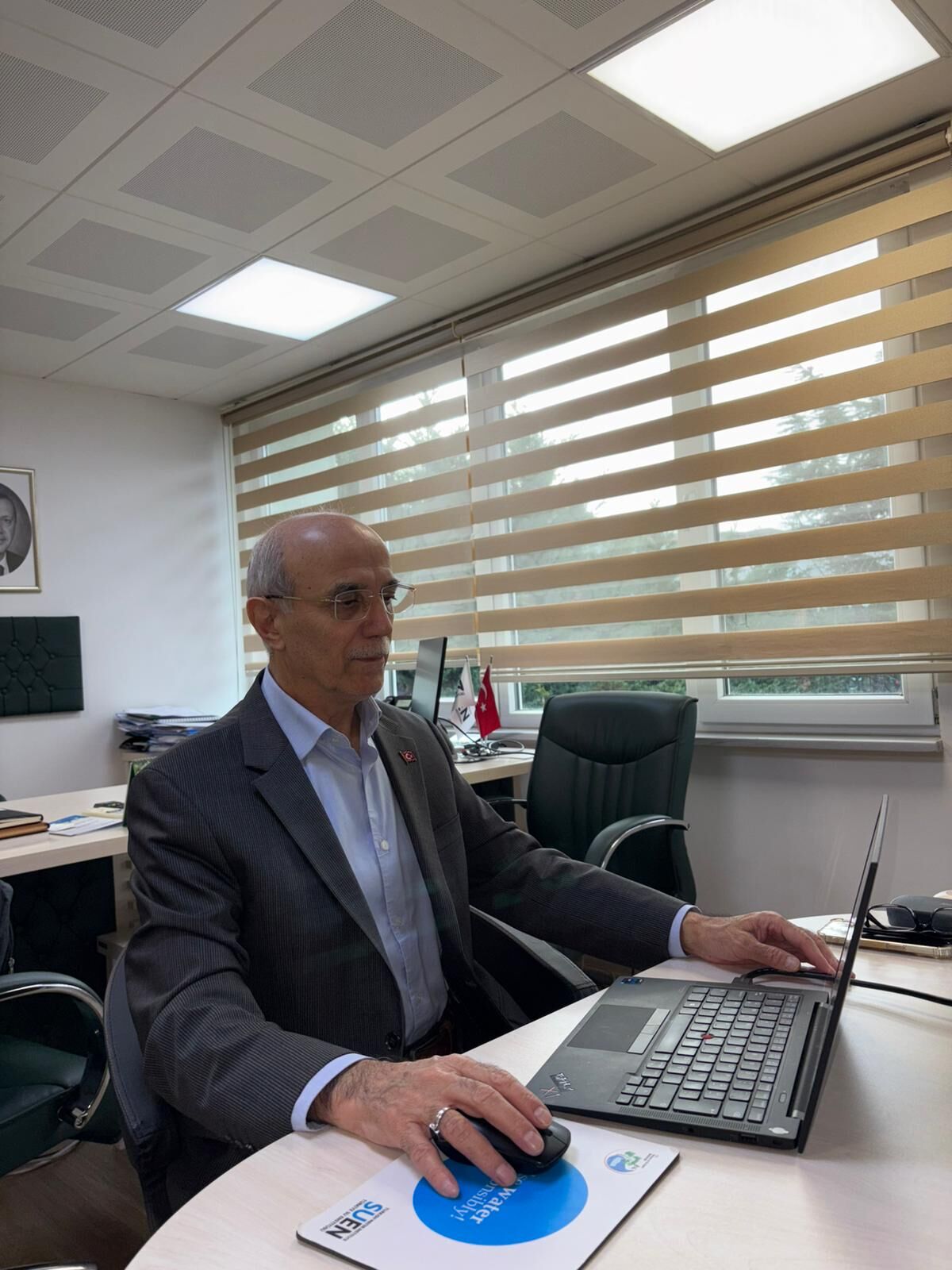 Türkiye Su Enstitüsü Başkanı Prof. Dr. Akca, AA'nın 'Yılın Kareleri' oylamasına katıldı