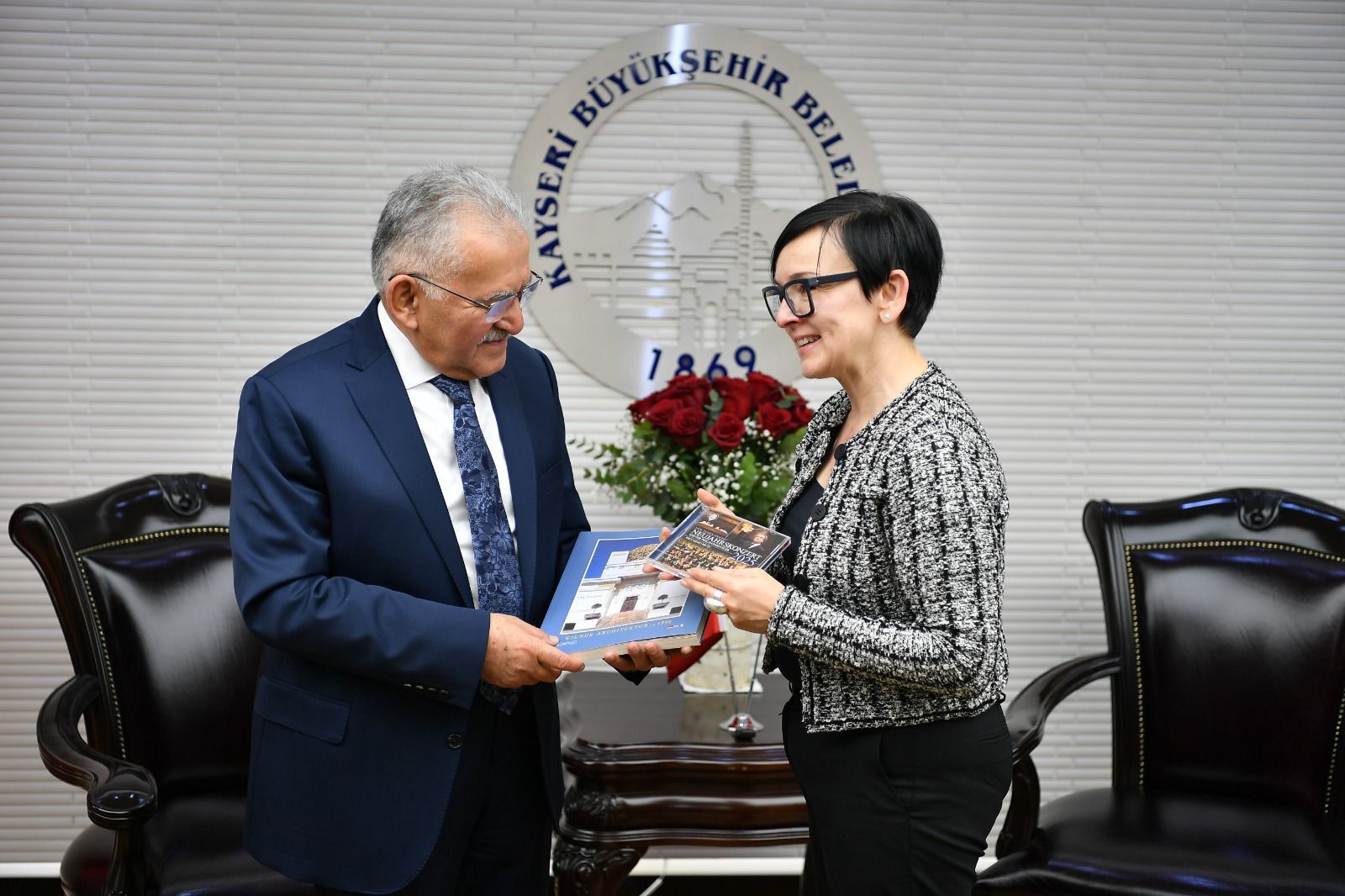 Avusturya'nın Ankara Büyükelçisi Gabriele Juen, Başkan Büyükkılıç'ı ziyaret etti