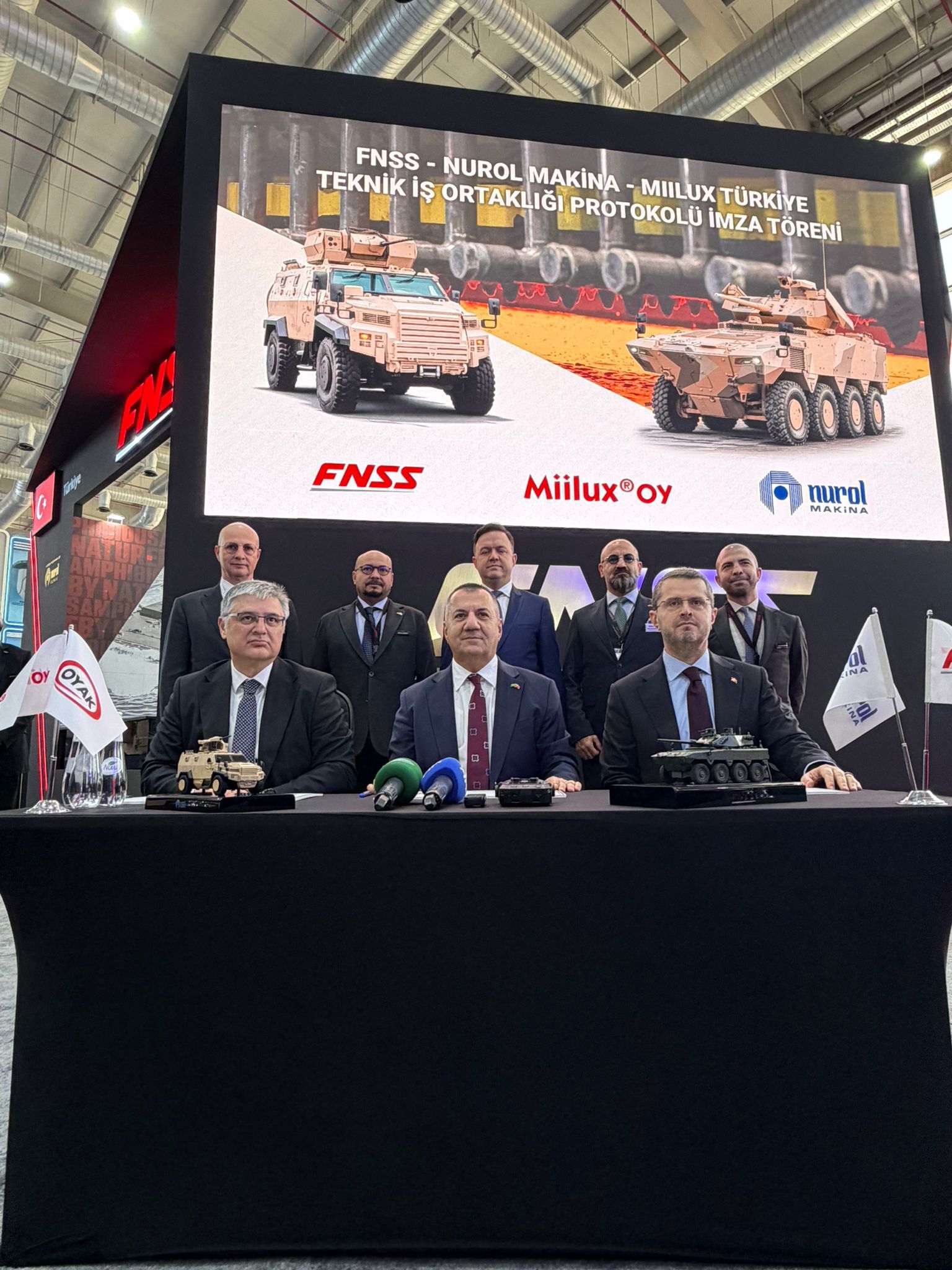 Miilux OY, FNSS ve Nurol Makina'dan işbirliği