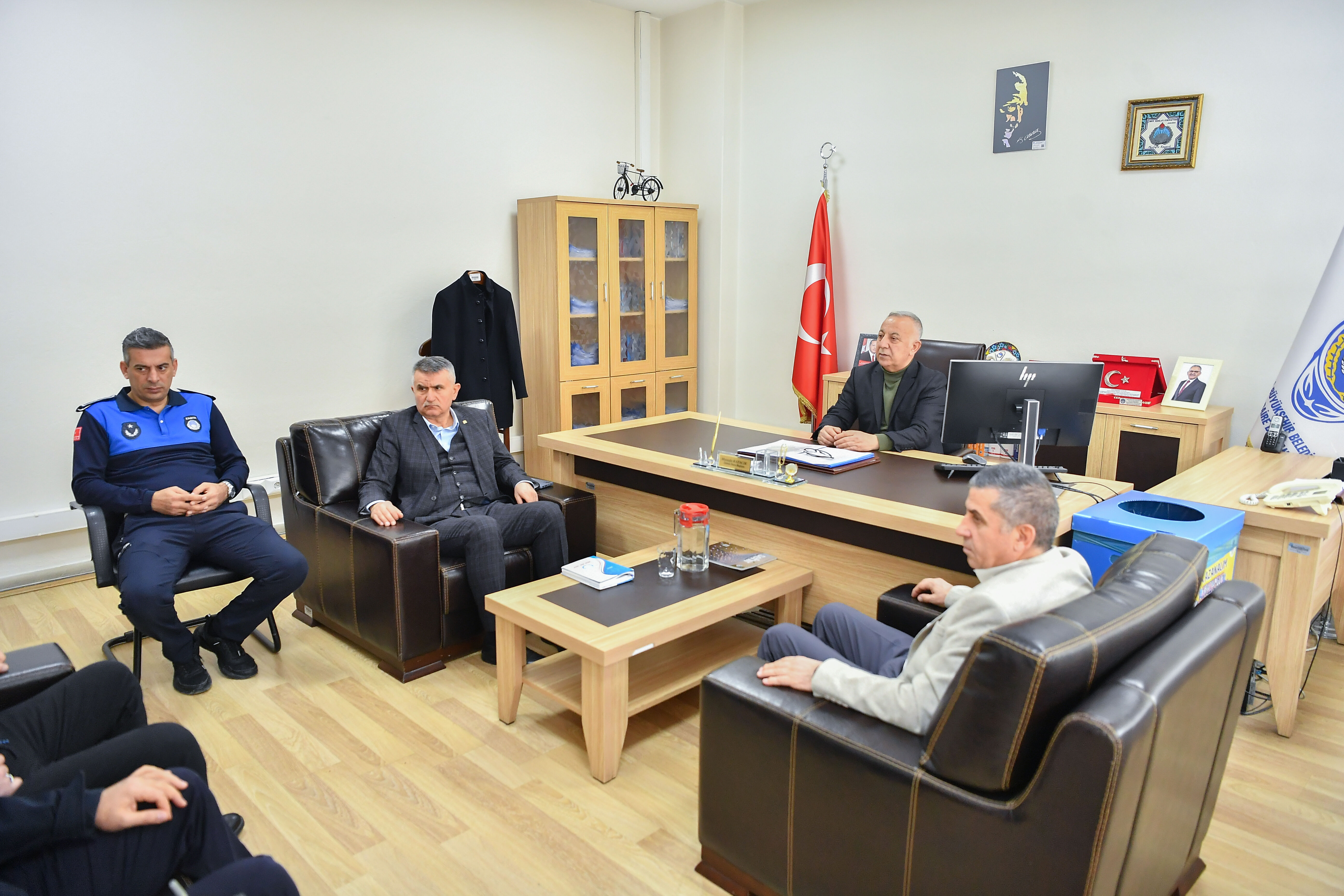 Büyükşehir ile ilçe belediye zabıtaları ramazan ayı öncesi koordinasyon toplantısı yaptı