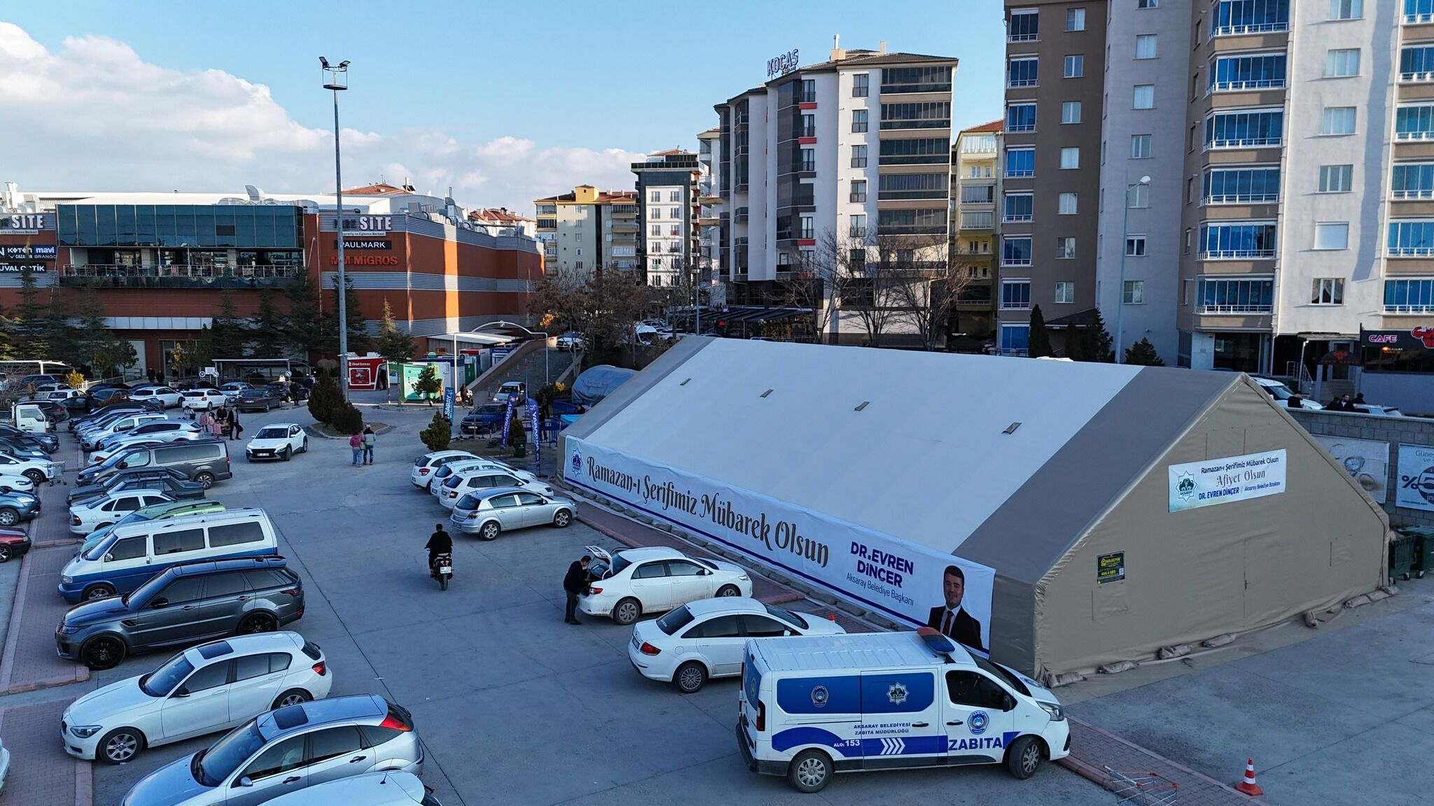 Aksaray Belediyesi 2 iftar çadırı kuracak