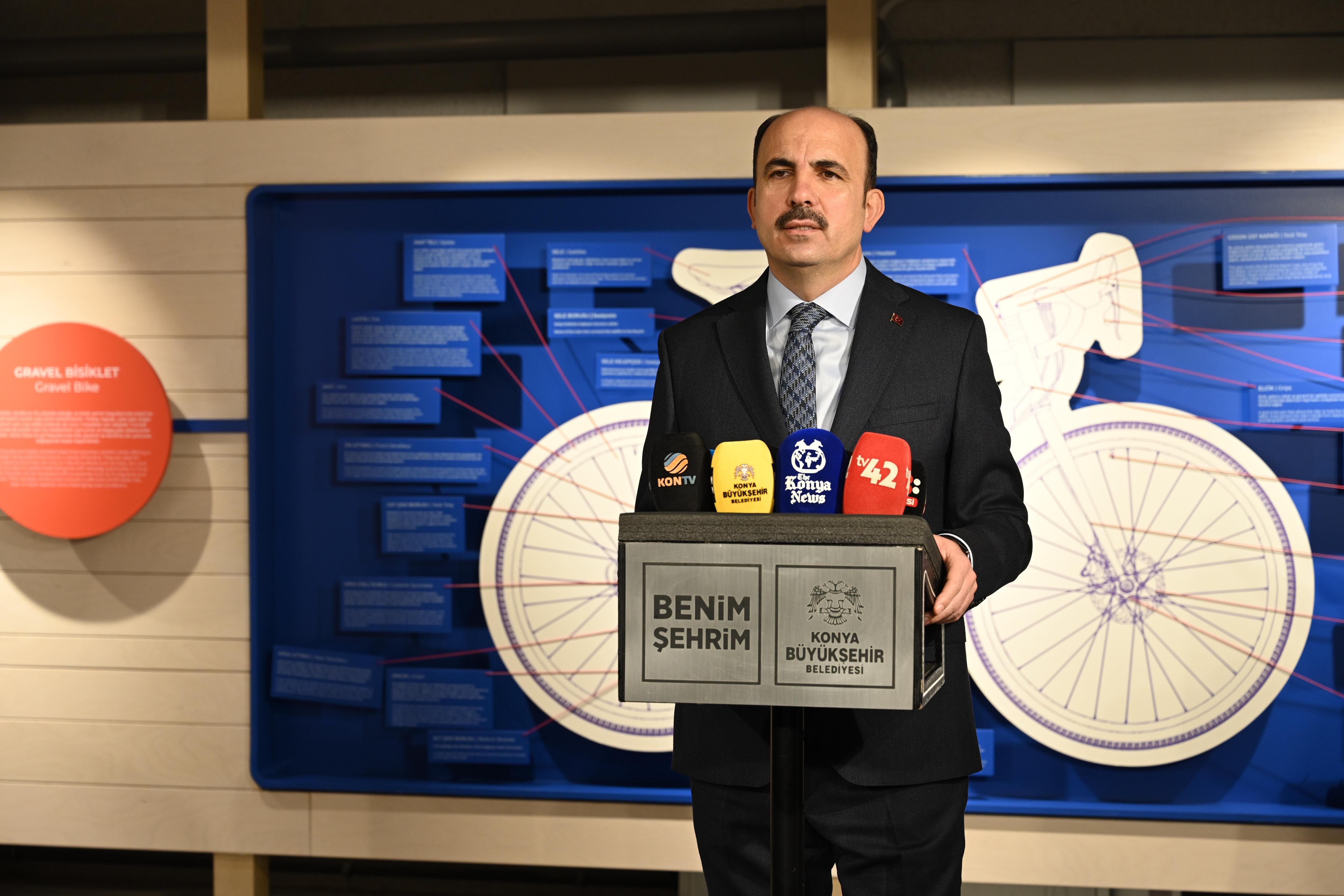 Konya'da basın mensupları Velespit Müzesi'ni gezdi