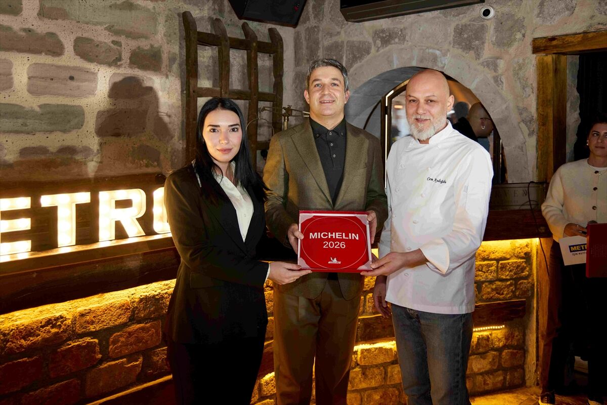 Metro Türkiye Michelin Rehberi Kapadokya seçkisi için plaket töreni düzenledi