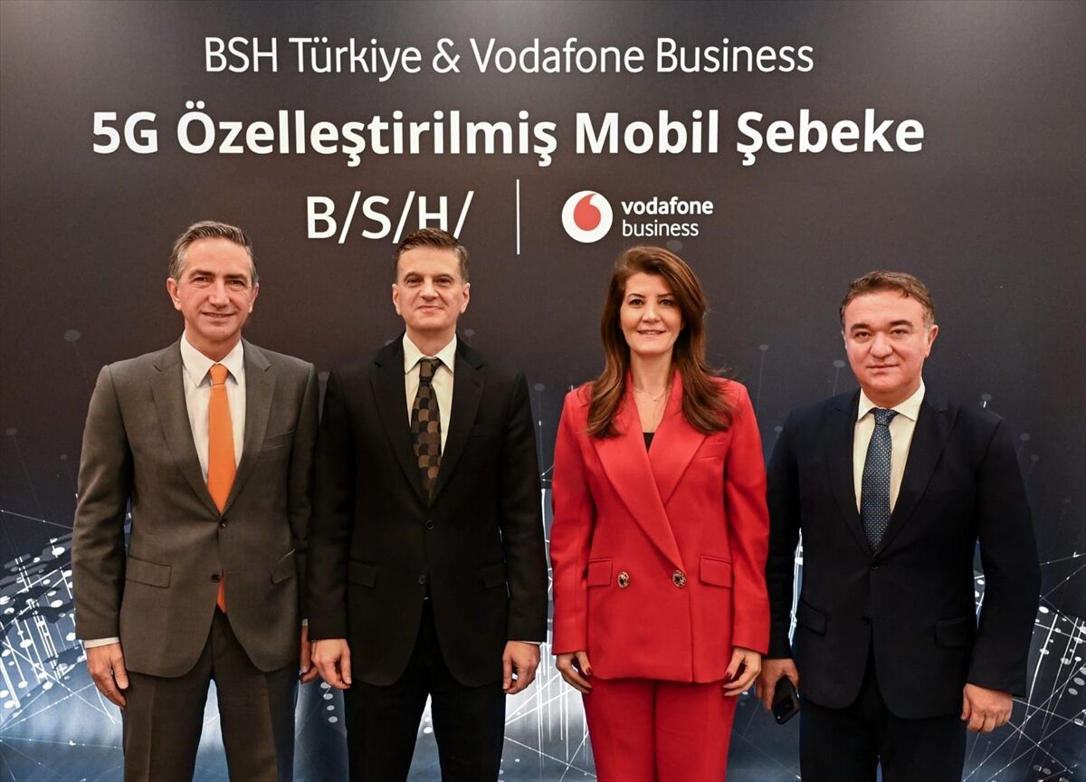 Vodafone ve BSH, 5G Özelleştirilmiş Mobil Şebeke teknolojisini devreye aldı