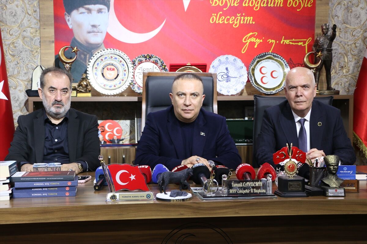 MHP Genel Başkan Yardımcısı Yönter, Eskişehir'de konuştu: