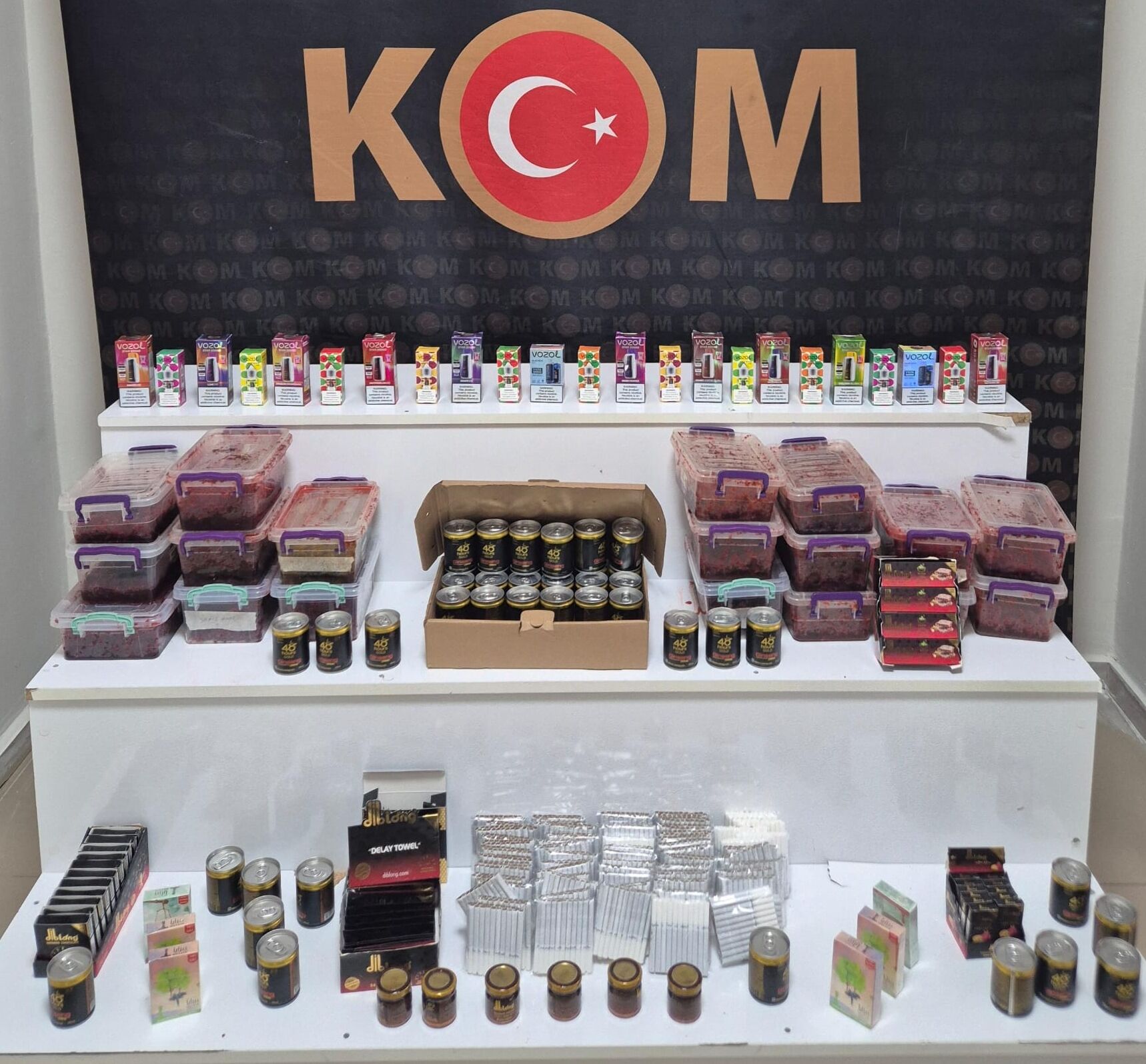 Kırşehir'de kaçakçılık operasyonunda 1 zanlı yakalandı