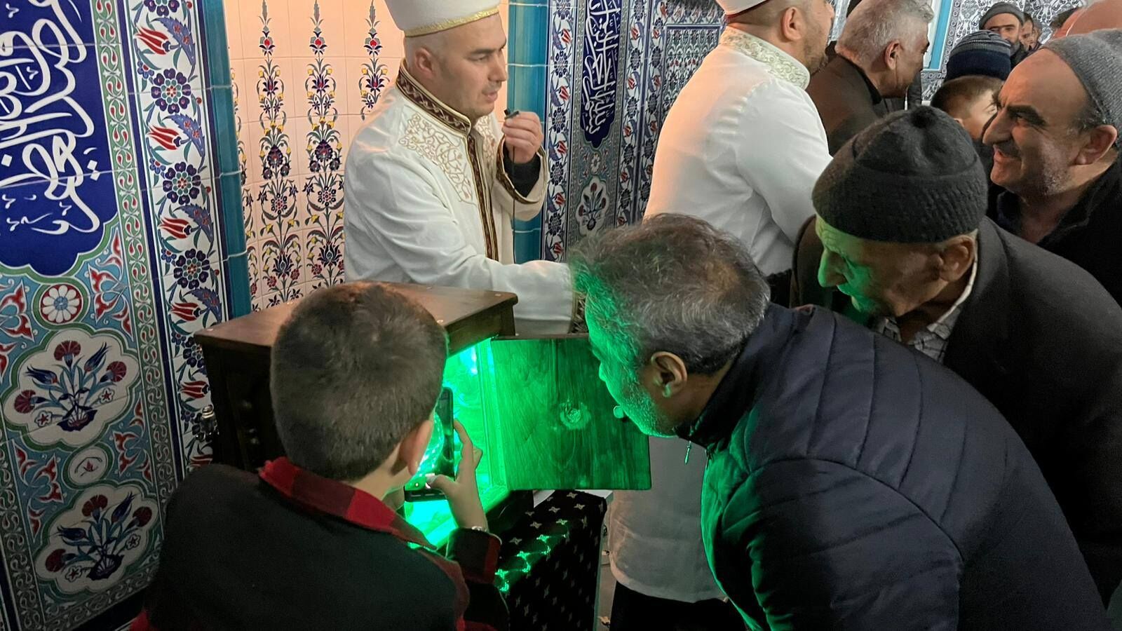 Ulaş'ta Sakal-ı Şerif ziyarete açıldı