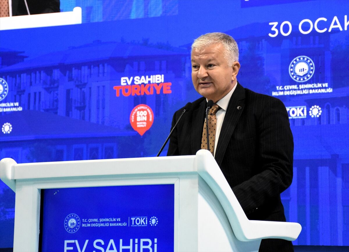 Yüzyılın Konut Projesi kapsamında Aksaray'da inşa edilecek konutların hak sahipleri kurayla belirlendi