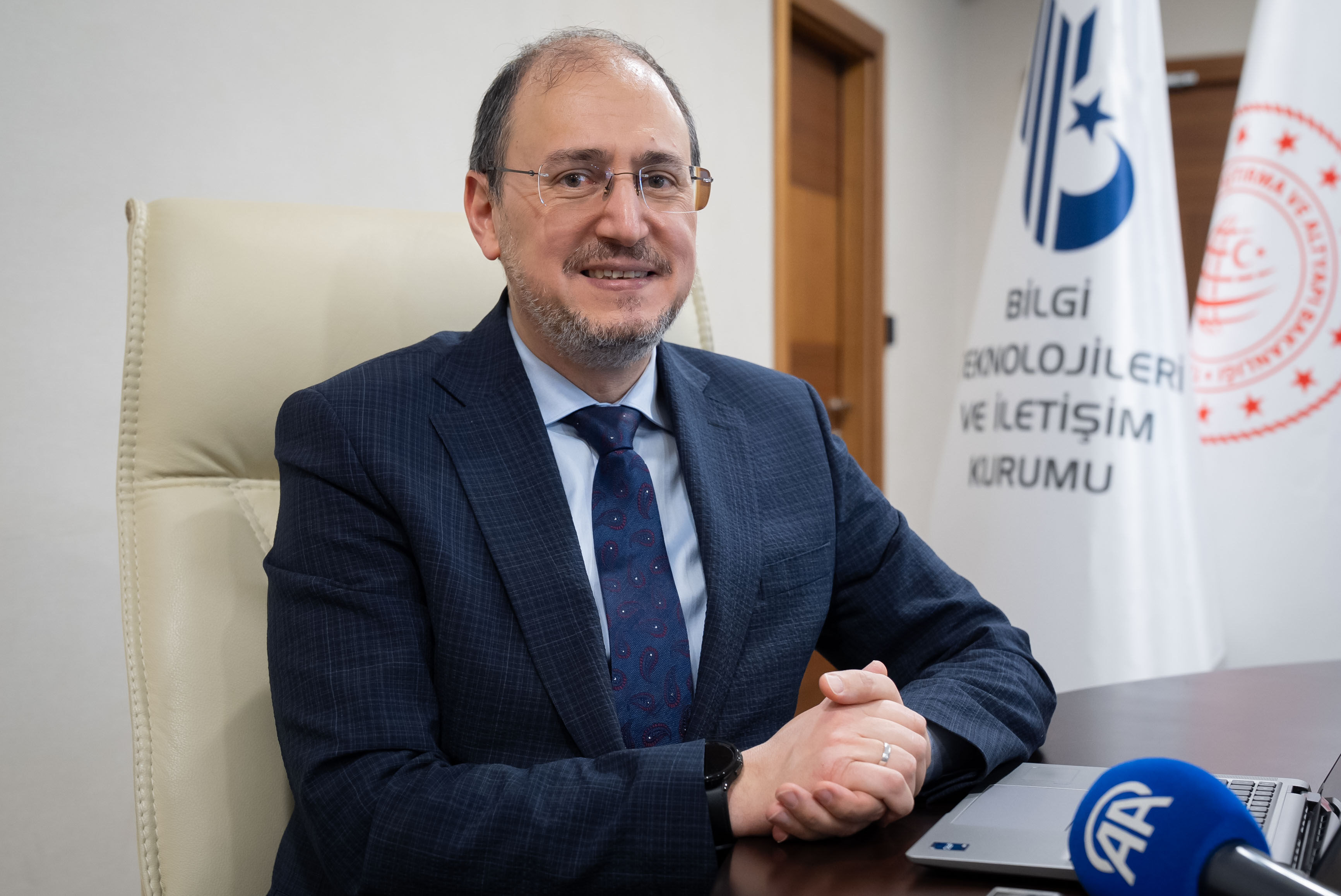 BTK Başkanı Ömer Abdullah Karagözoğlu, AA'nın 'Yılın Kareleri' oylamasına katıldı
