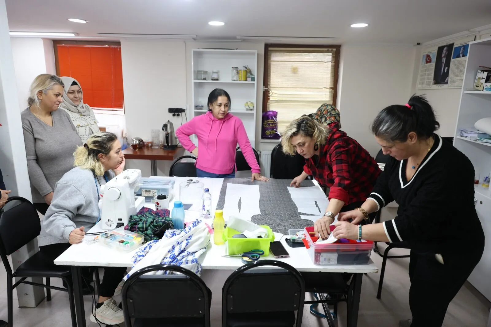 Kadınlar atölyelerle güçleniyor