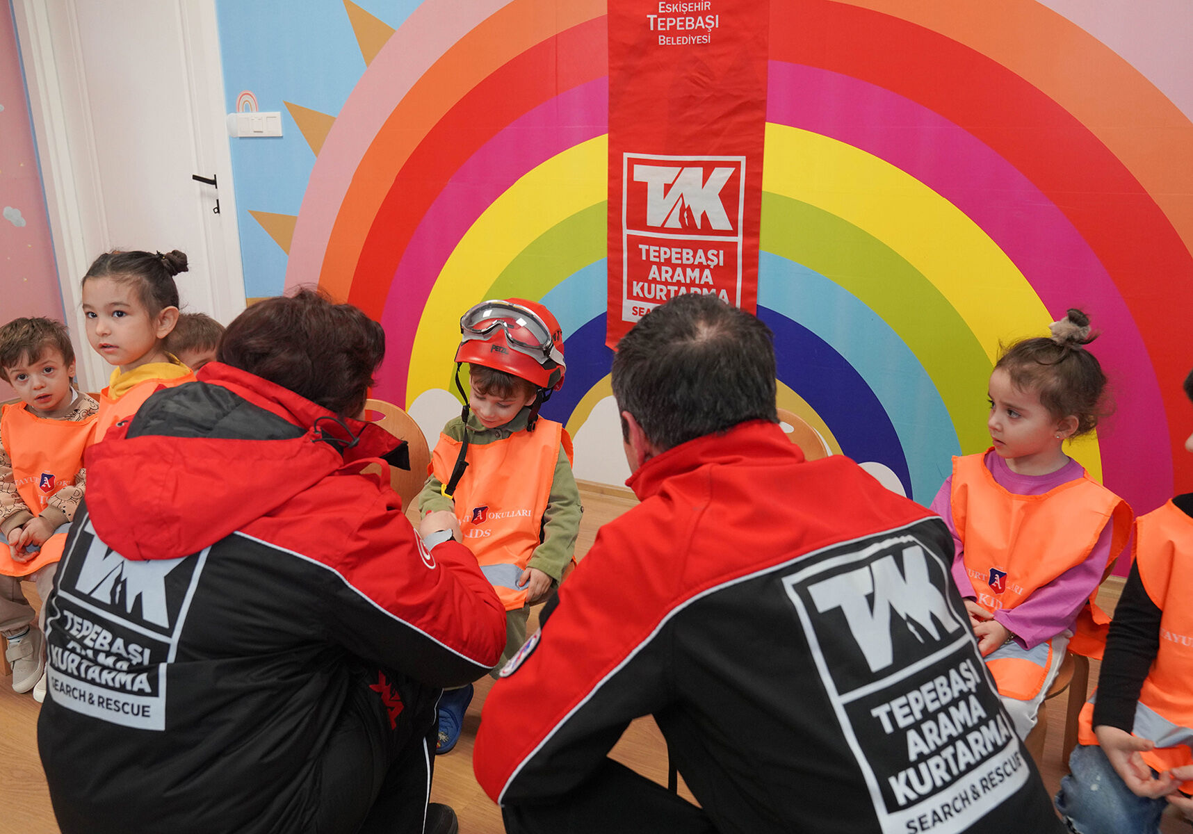 Tepebaşı’nda Çocuklara Afet Bilinci Küçük Yaşta Kazandırılıyor
