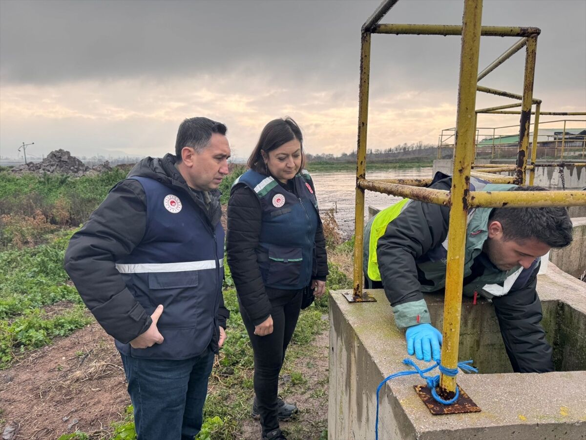 Gönen Çayı'ndaki 25 işletmeye atık su denetimi