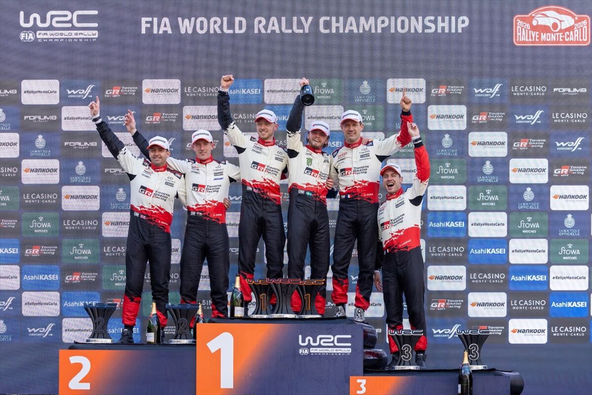 Toyota GAZOO Racing, Monte Carlo Rallisi'ne galibiyetle başladı