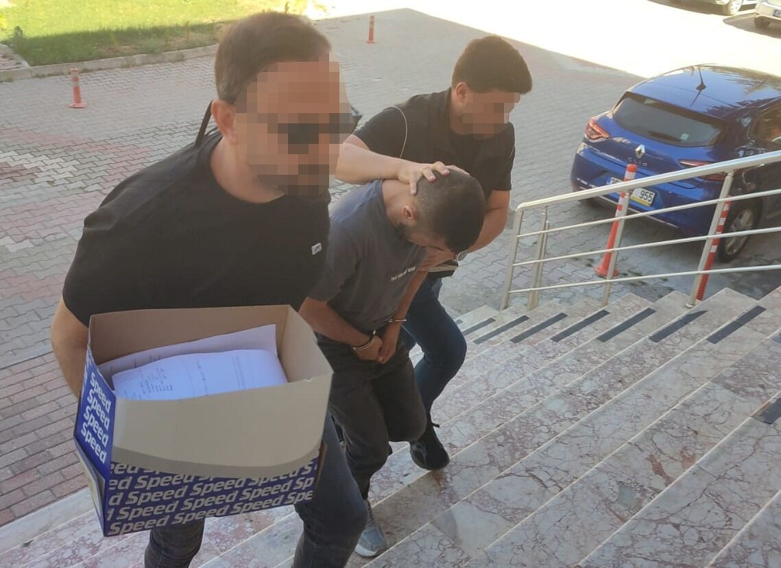 Konya'da uyuşturucu operasyonunda yakalanan şüpheli tutuklandı