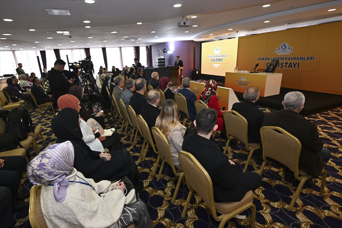 Ankara'da 'Kur'an-ı Kerim Kavramları Çalıştayı' düzenlendi